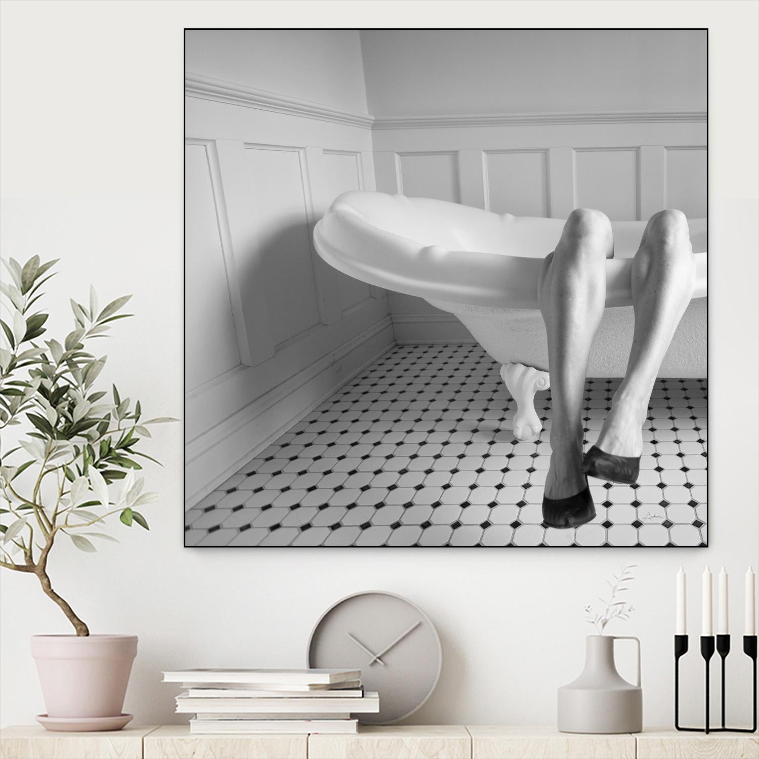 Legs by Aledanda on GIANT ART - multi bath & laundry bath