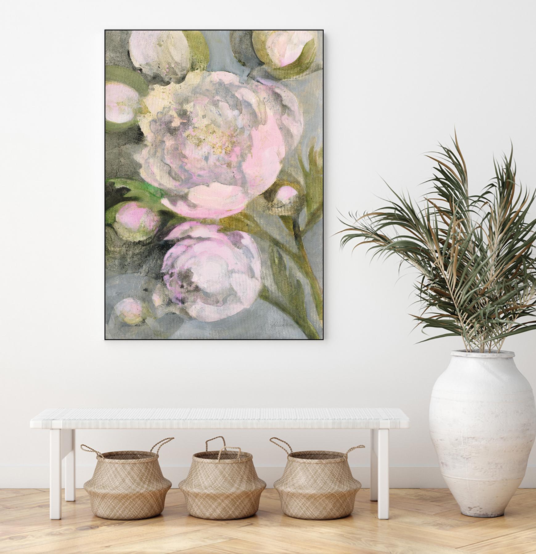 Favorite Peonies by Albena Hristova on GIANT ART - multi florals florals