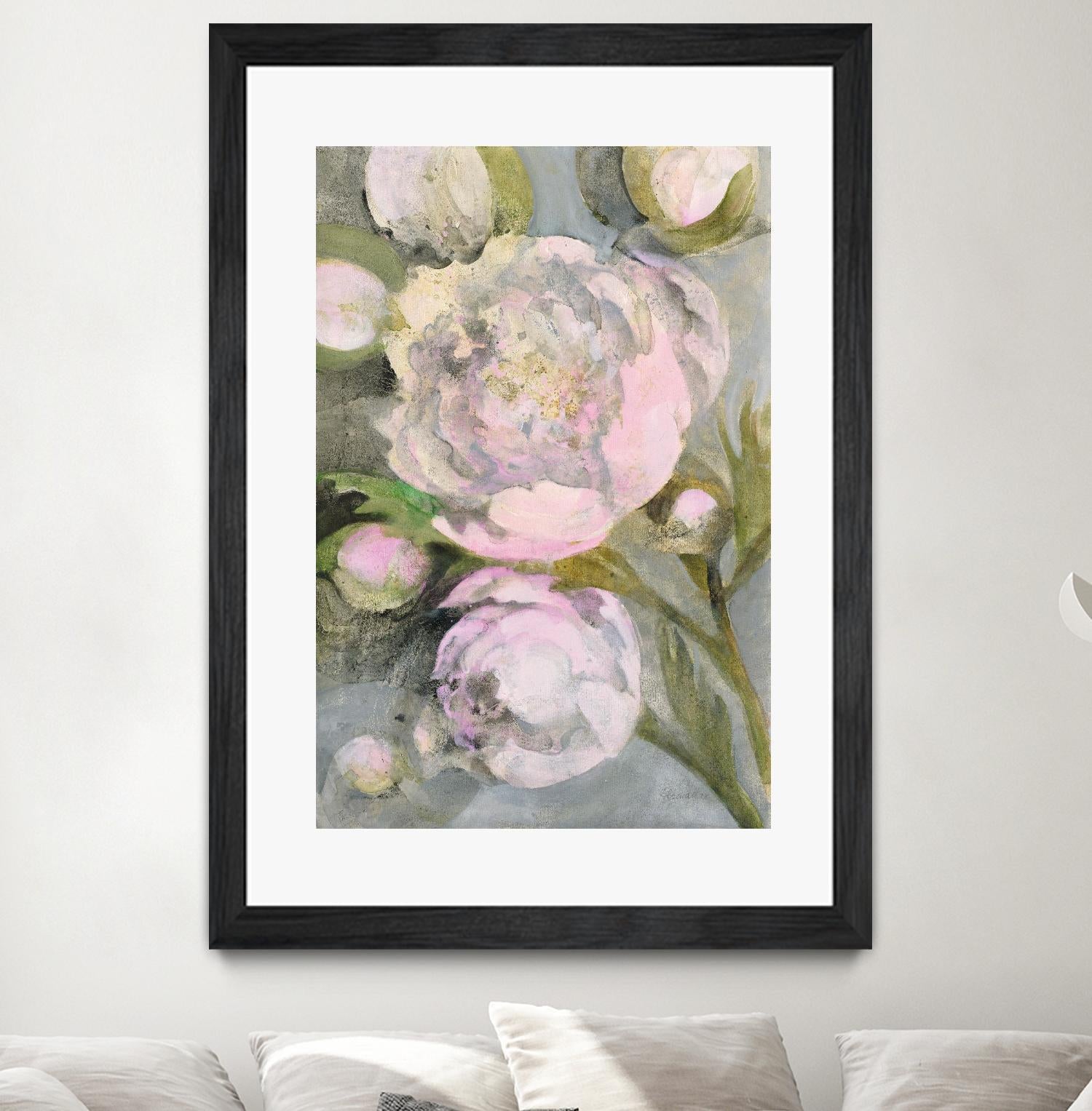 Favorite Peonies by Albena Hristova on GIANT ART - multi florals florals