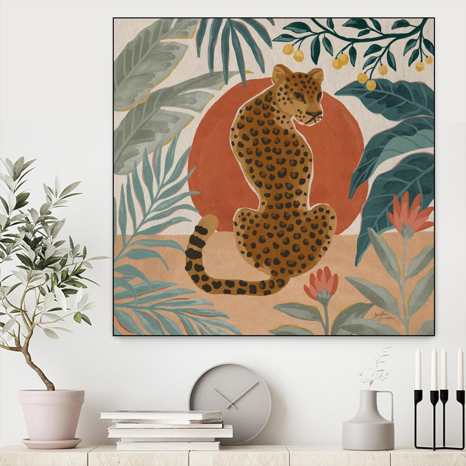 Big Cat Beauty II by Janelle Penner on GIANT ART - animals animal