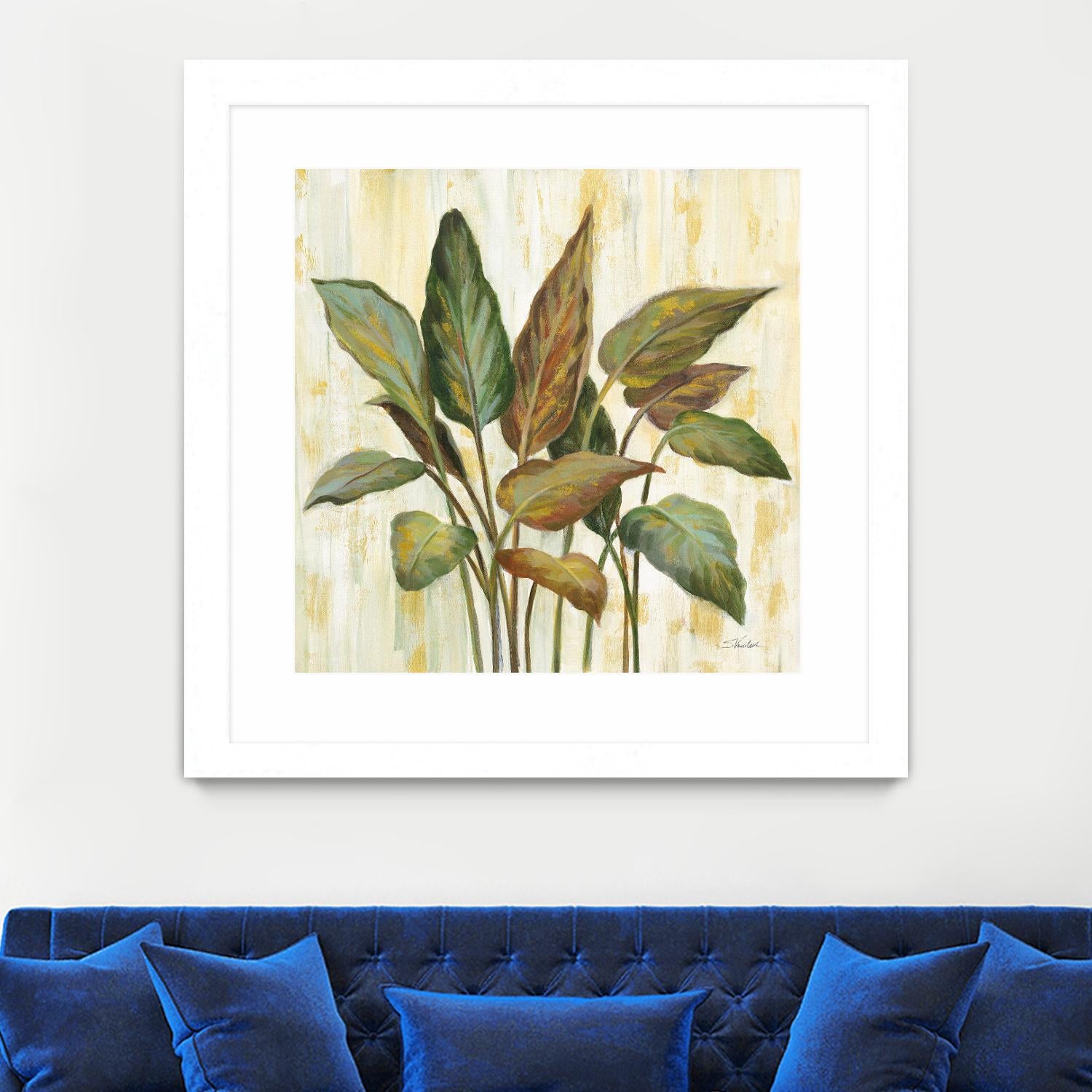 Fall Greenhouse Leaves by Silvia Vassileva on GIANT ART - botanical autumn