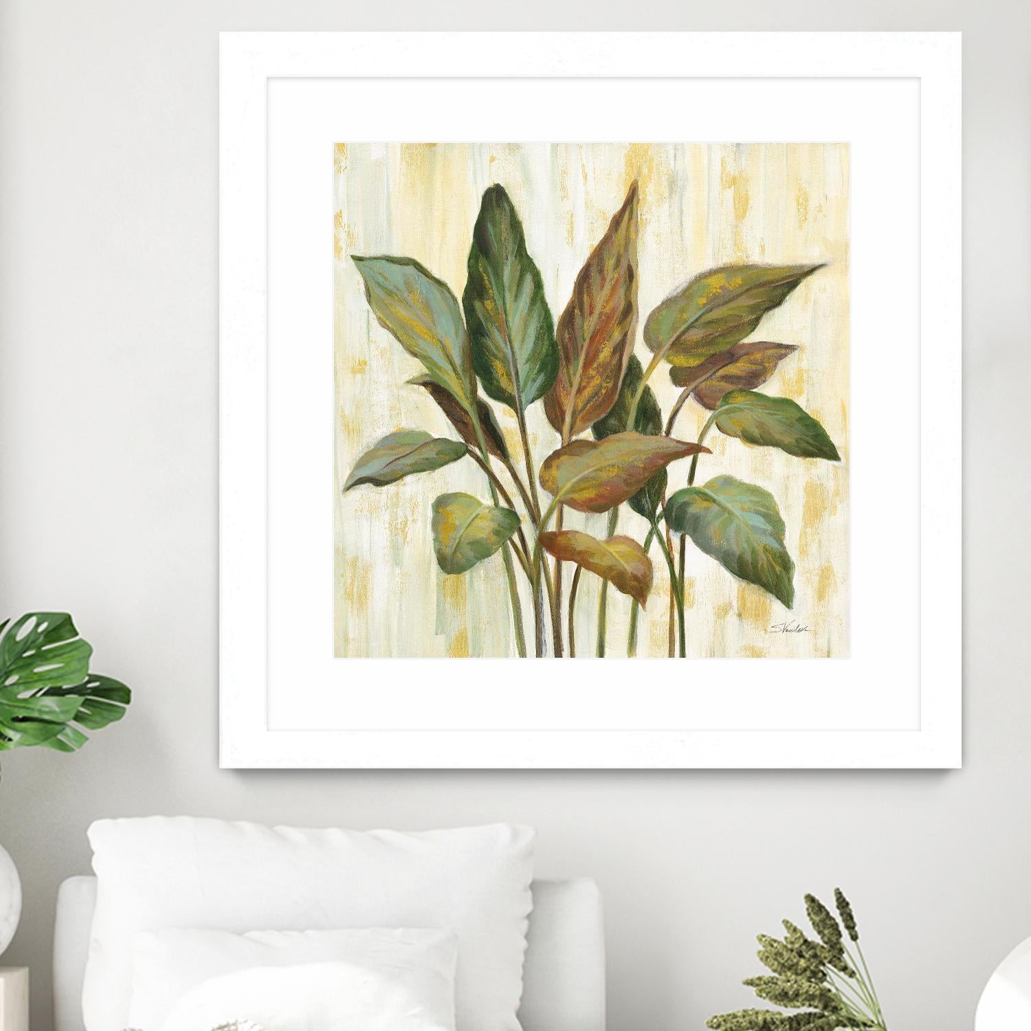 Fall Greenhouse Leaves by Silvia Vassileva on GIANT ART - botanical autumn