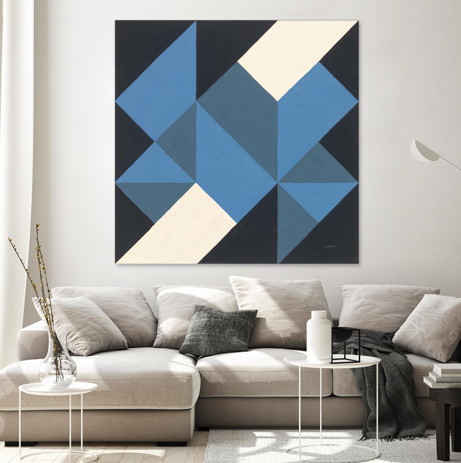 Triangles I by Mike Schick on GIANT ART - abstract abstract
