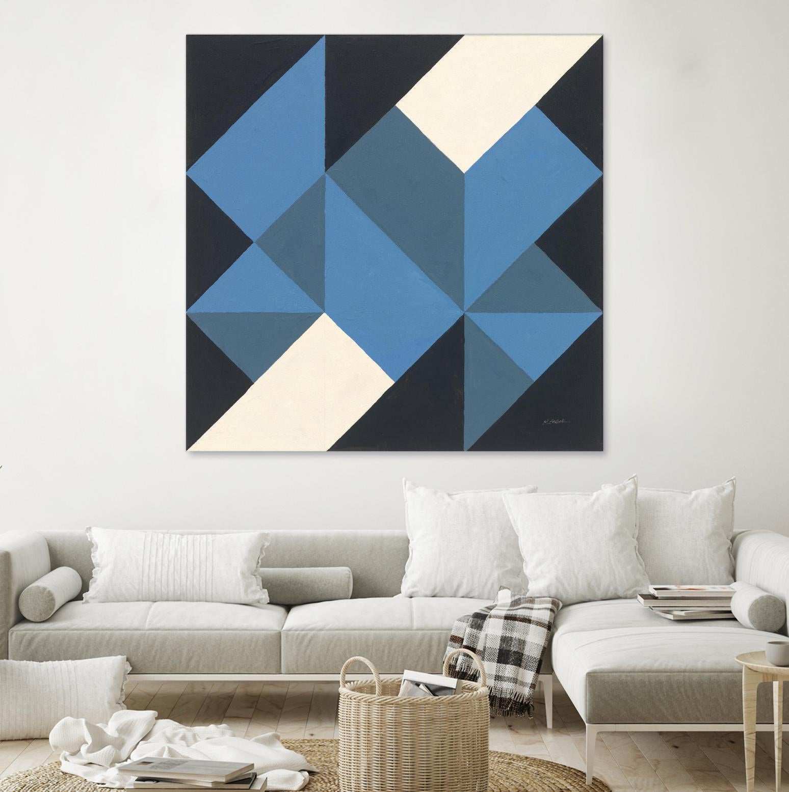 Triangles I by Mike Schick on GIANT ART - abstract abstract