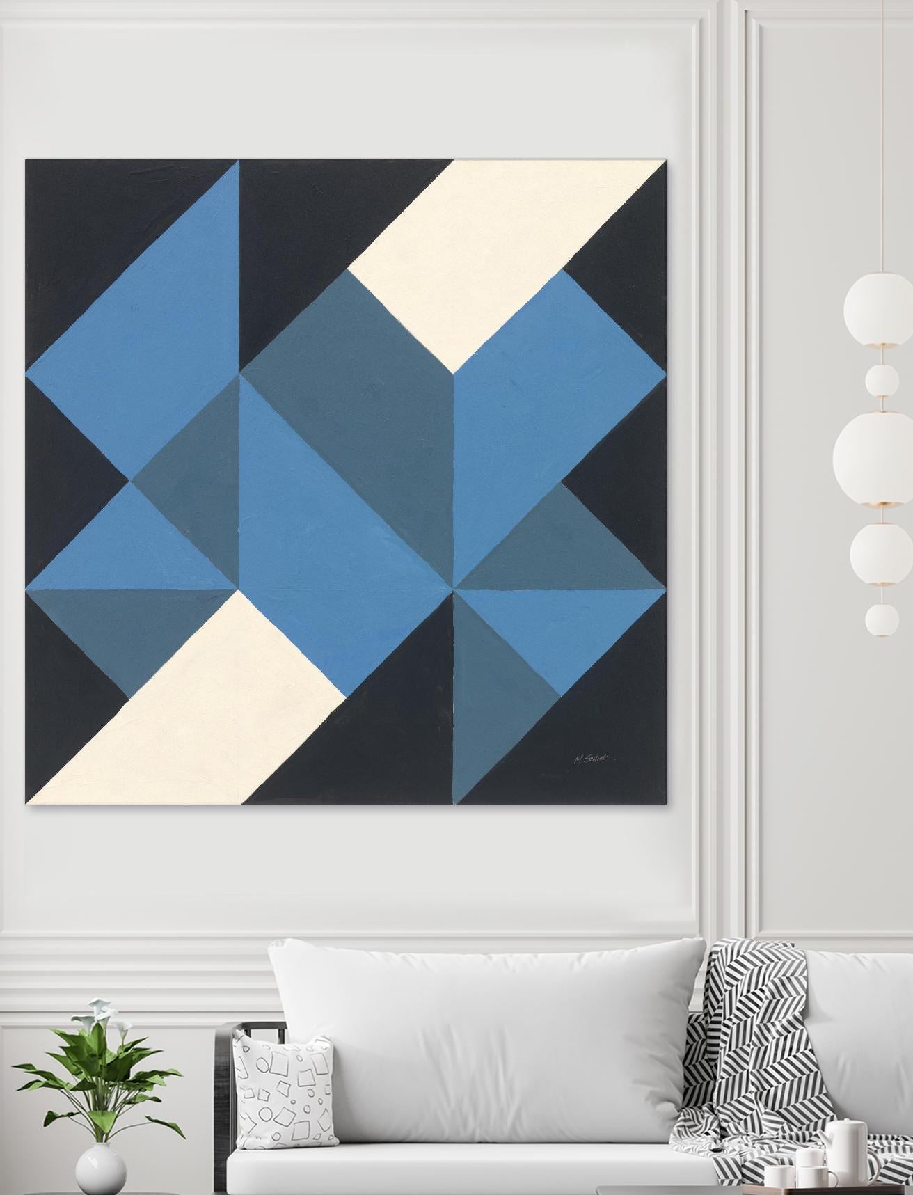 Triangles I by Mike Schick on GIANT ART - abstract abstract