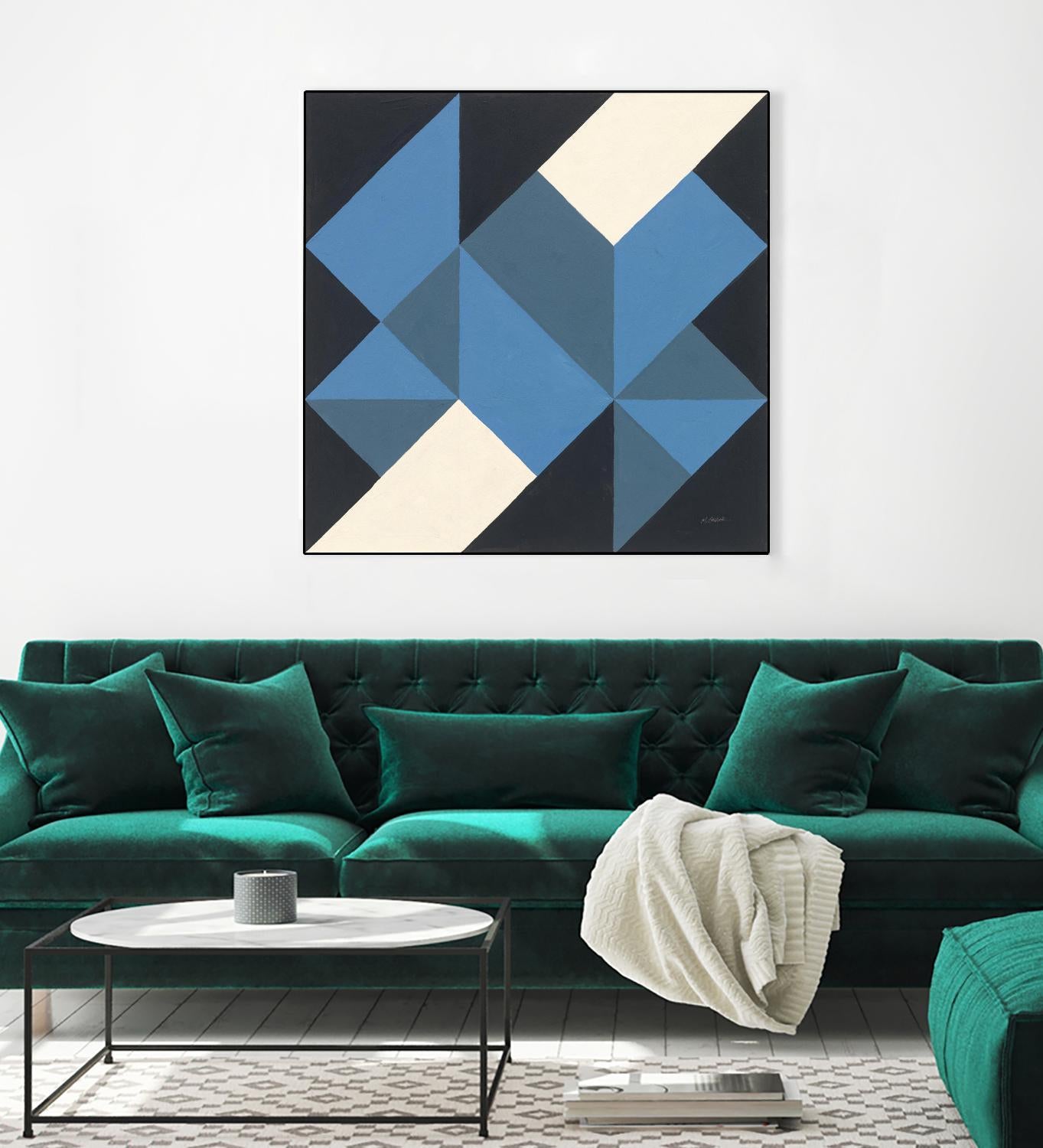 Triangles I by Mike Schick on GIANT ART - abstract abstract