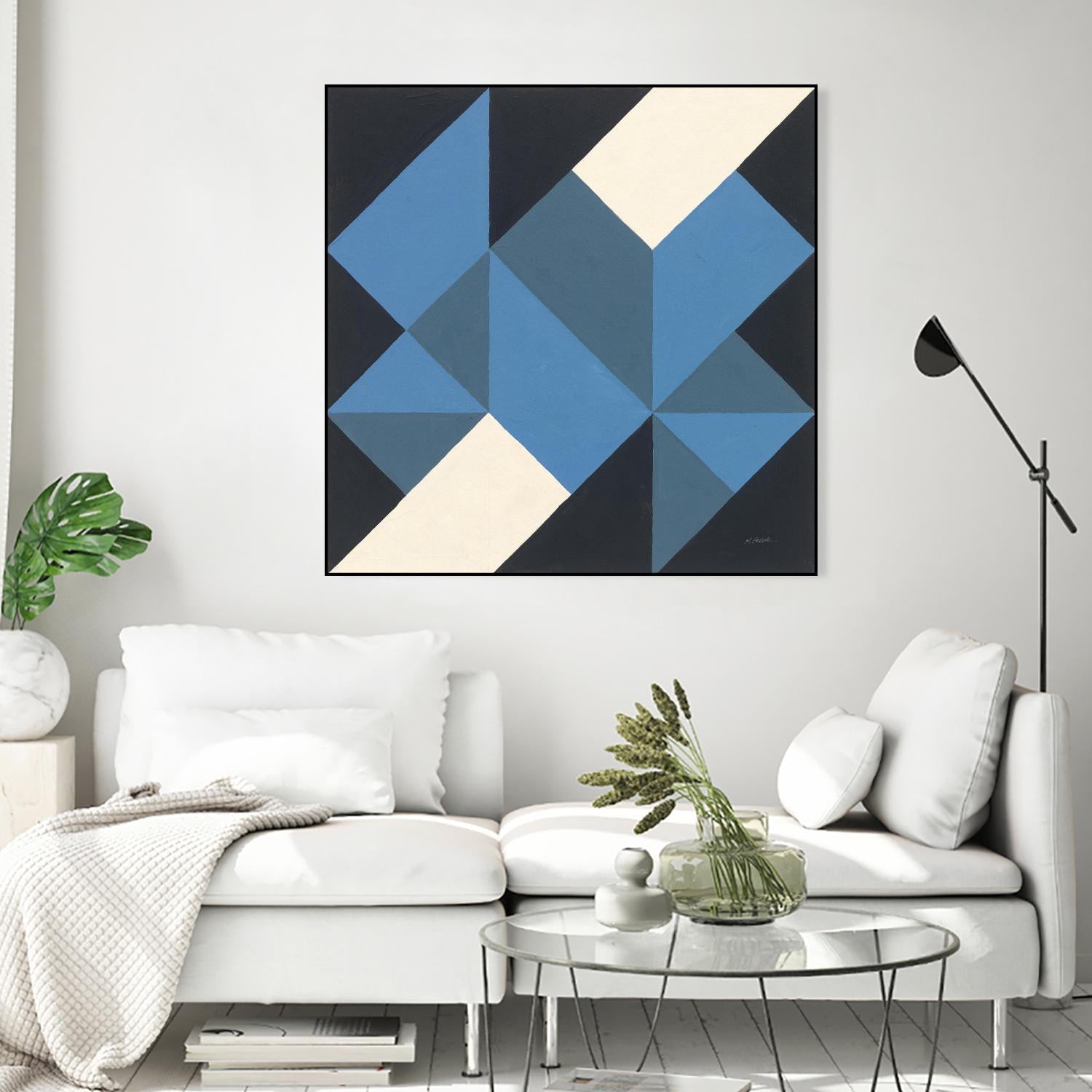 Triangles I by Mike Schick on GIANT ART - abstract abstract