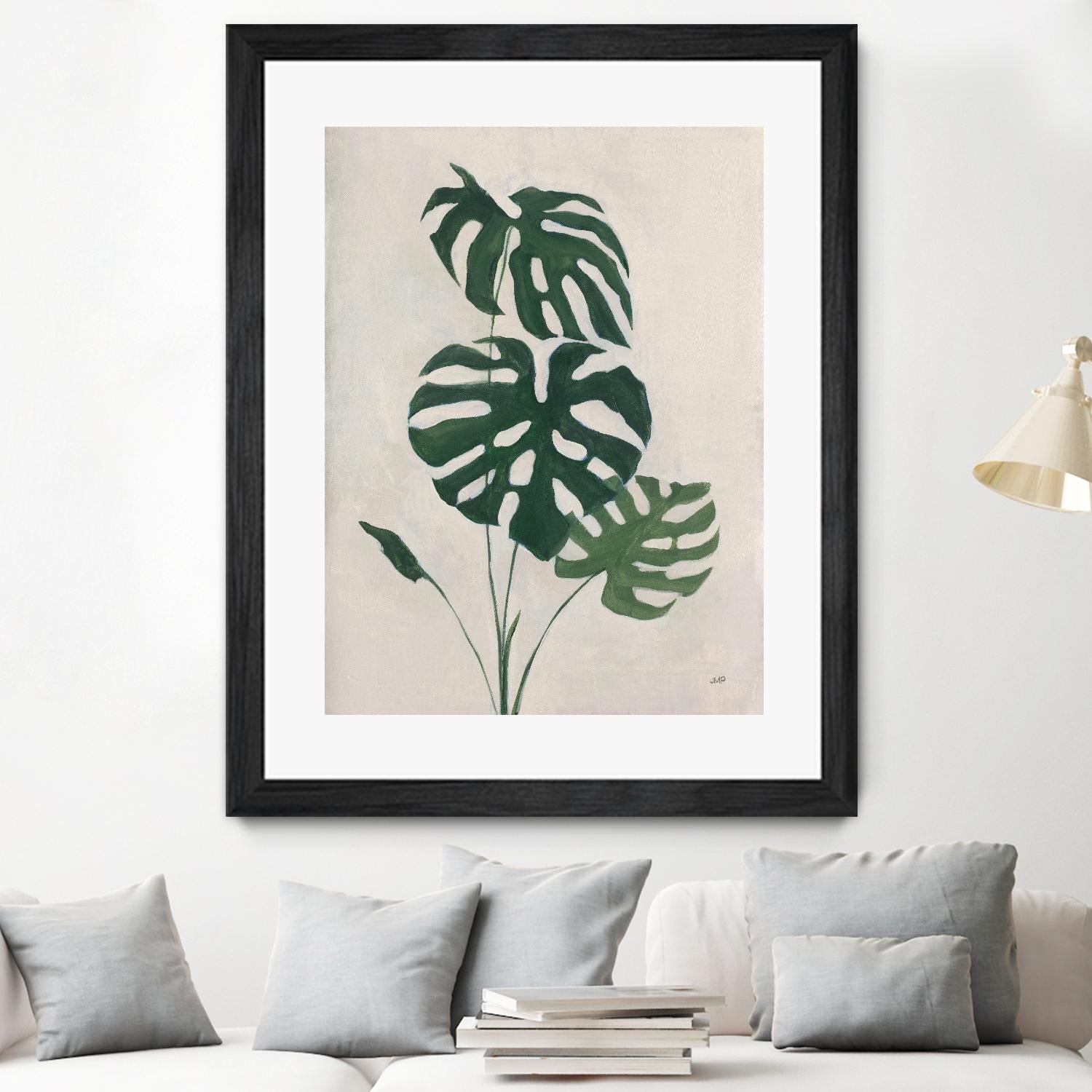 Palm Botanical I by Julia Purinton on GIANT ART - green tropical tropical