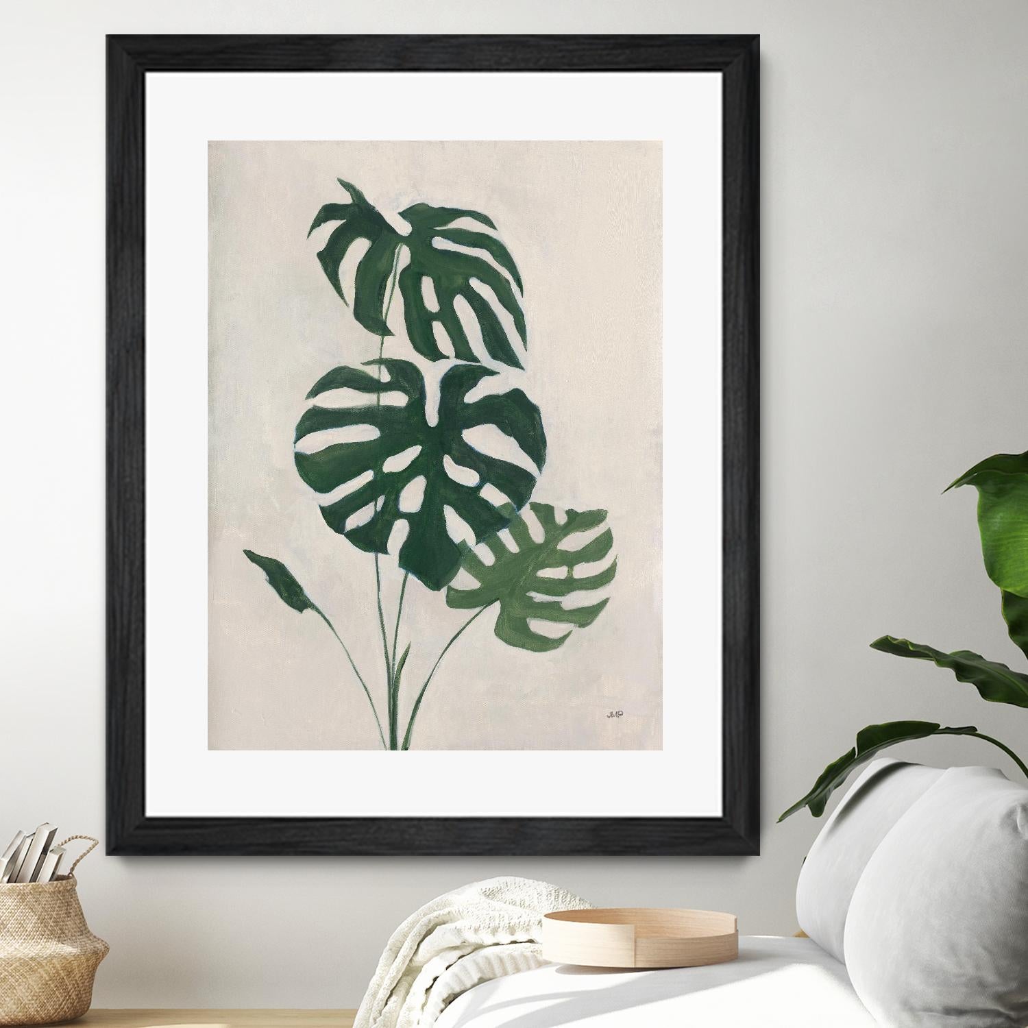 Palm Botanical I by Julia Purinton on GIANT ART - green tropical tropical