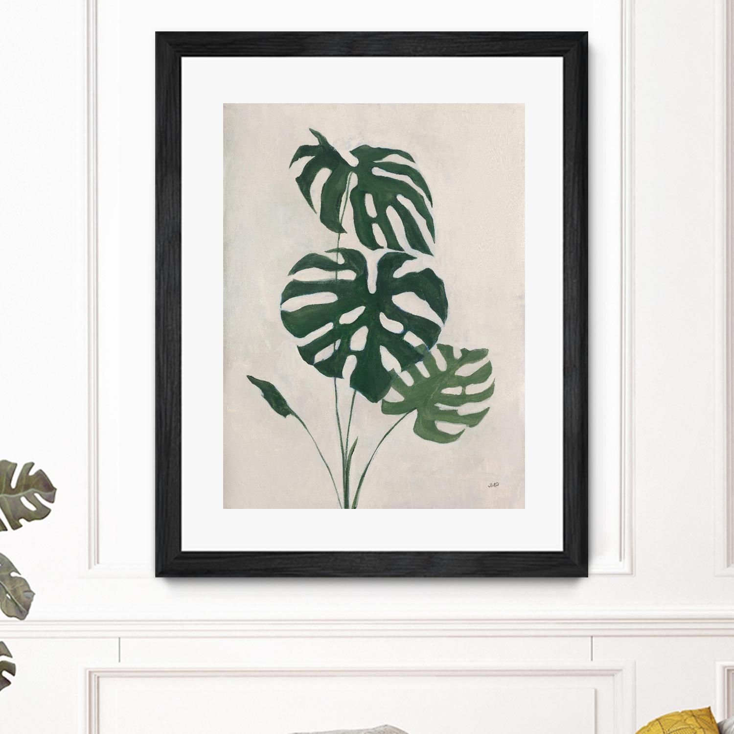 Palm Botanical I by Julia Purinton on GIANT ART - green tropical tropical