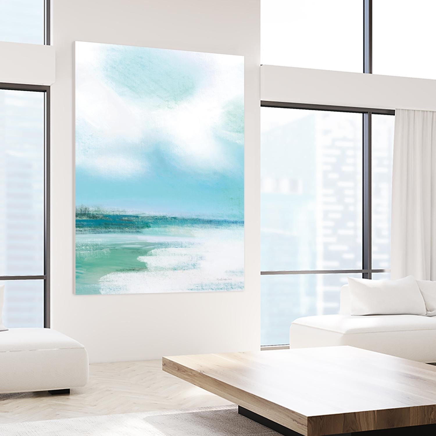 Morning Swim by Mercedes Lopez Charo on GIANT ART - abstract abstract