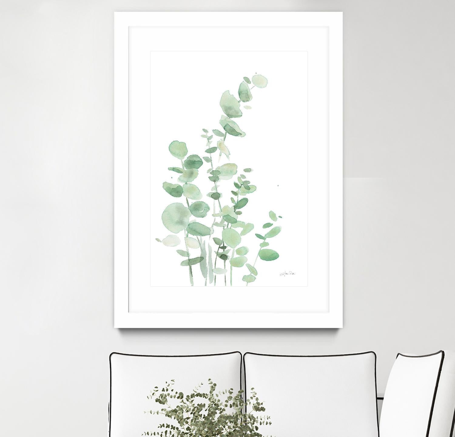 Eucalyptus I by Katrina Pete on GIANT ART - green plants & trees eucalyptus plants