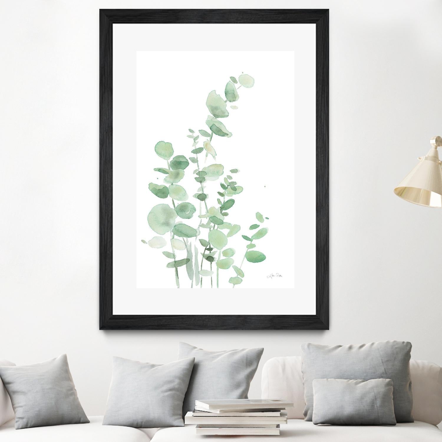 Eucalyptus I by Katrina Pete on GIANT ART - green plants & trees eucalyptus plants