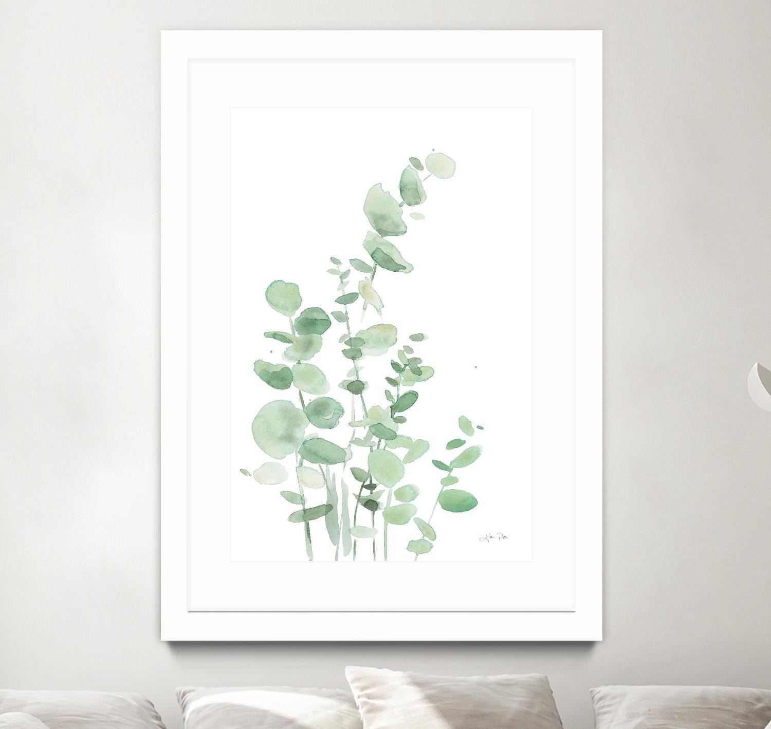 Eucalyptus I by Katrina Pete on GIANT ART - green plants & trees eucalyptus plants