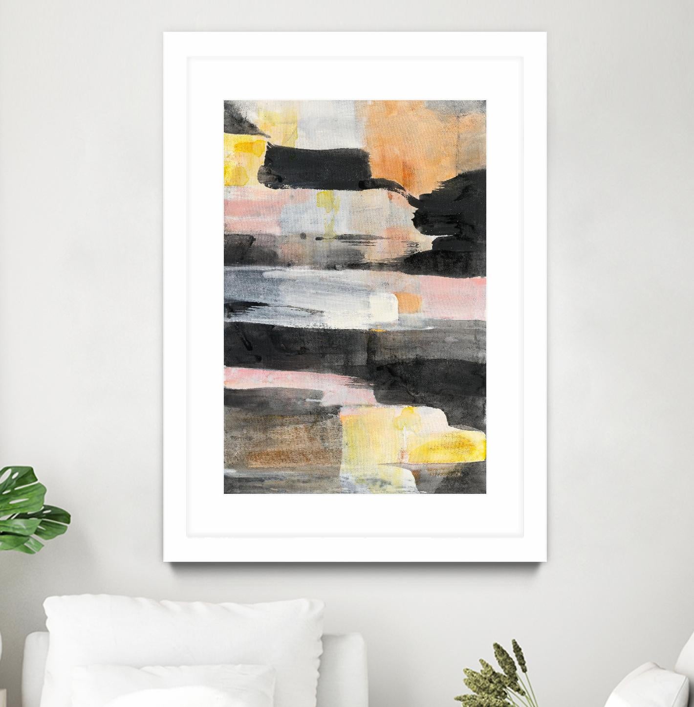 Break of Day by Albena Hristova on GIANT ART - orange abstract orange