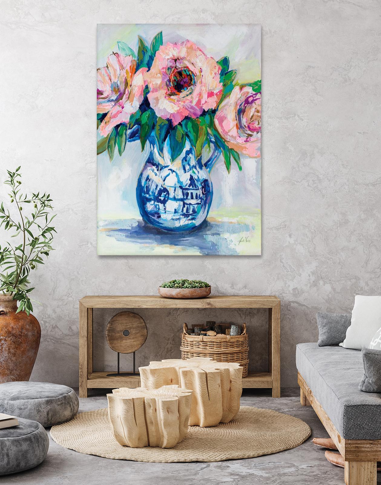 Sophisticated by Jeanette Vertentes on GIANT ART - pink botanical floral