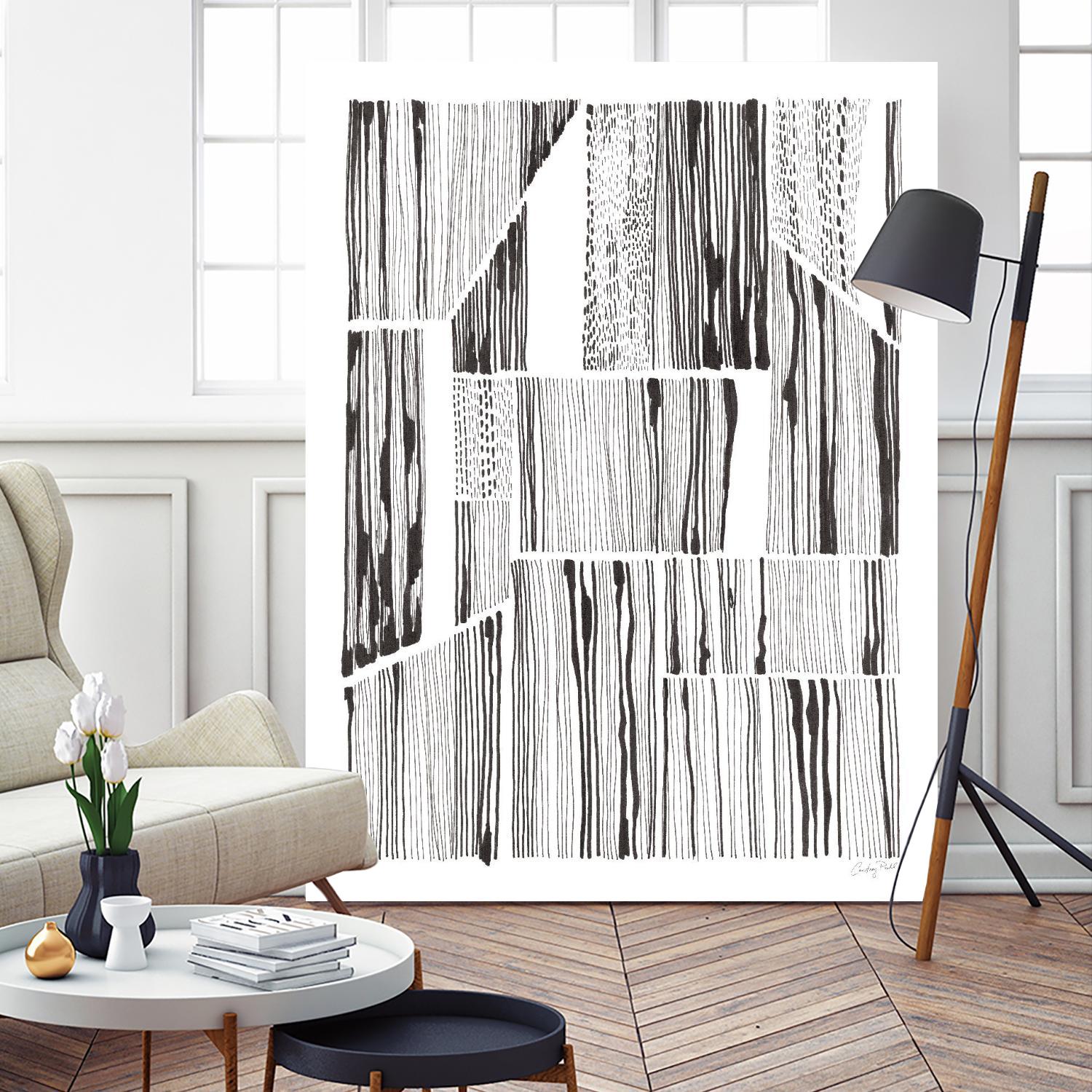 Lined Up III by Courtney Prahl on GIANT ART - abstract abstract