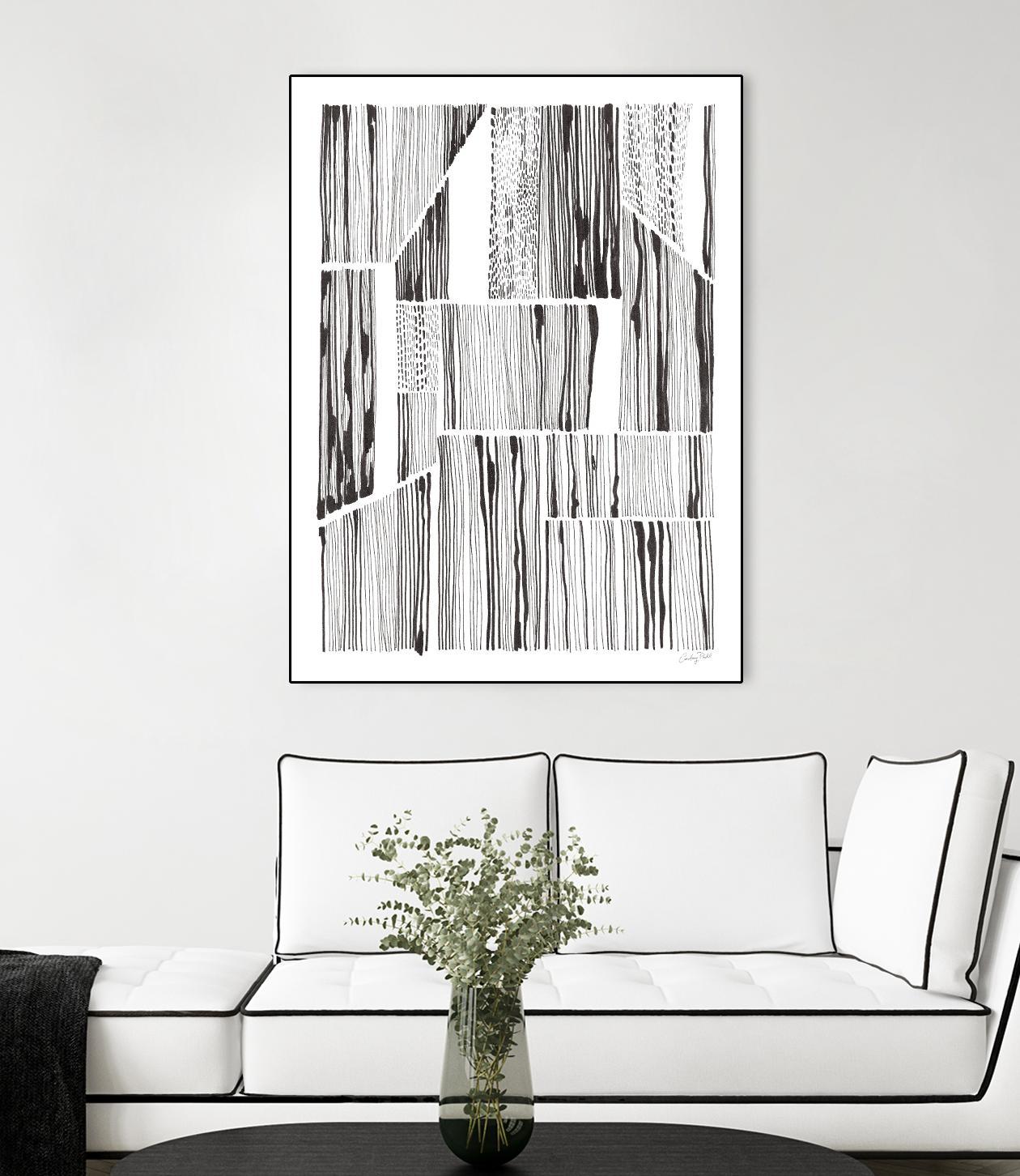 Lined Up III by Courtney Prahl on GIANT ART - abstract abstract