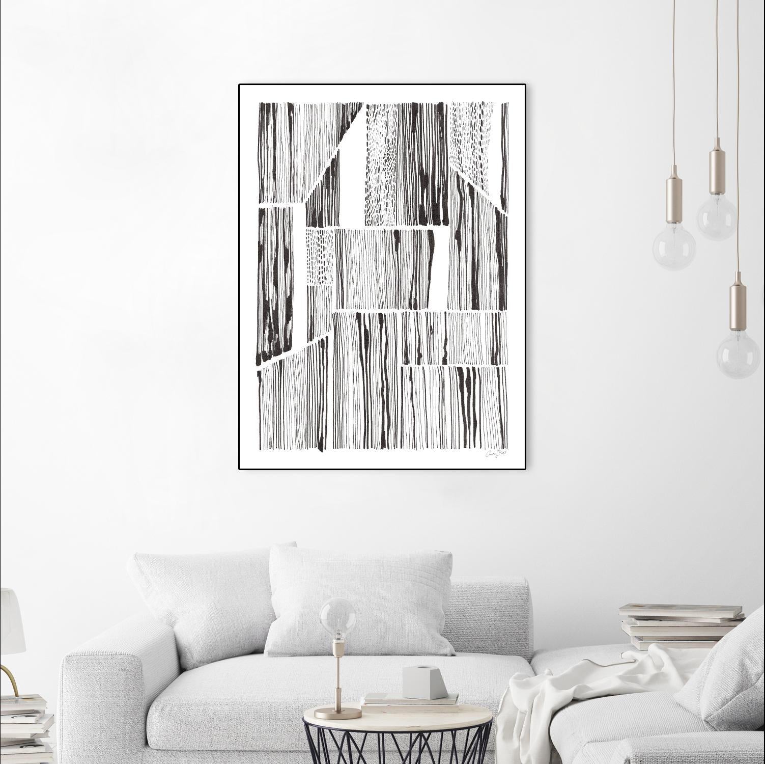 Lined Up III by Courtney Prahl on GIANT ART - abstract abstract