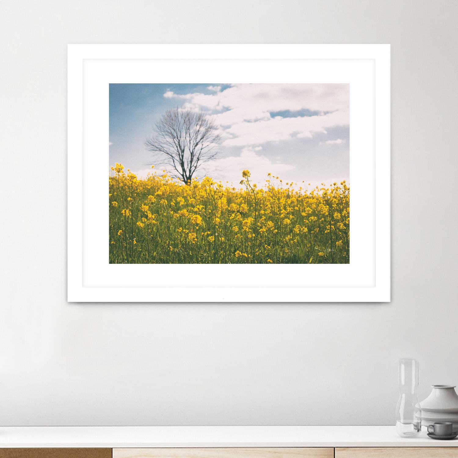 Spring Meadow by Aledanda on GIANT ART - blue flowers flowers