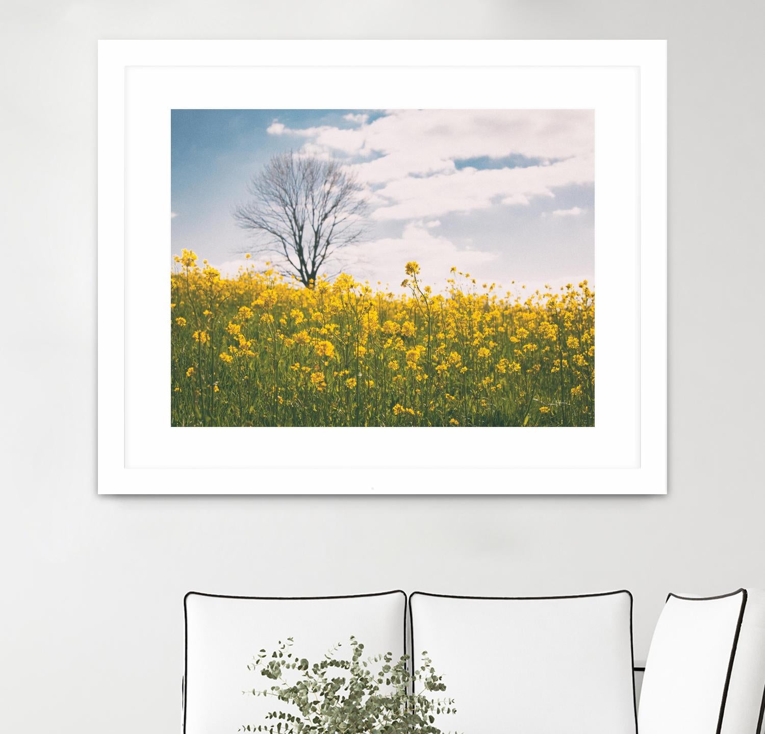 Spring Meadow by Aledanda on GIANT ART - blue flowers flowers