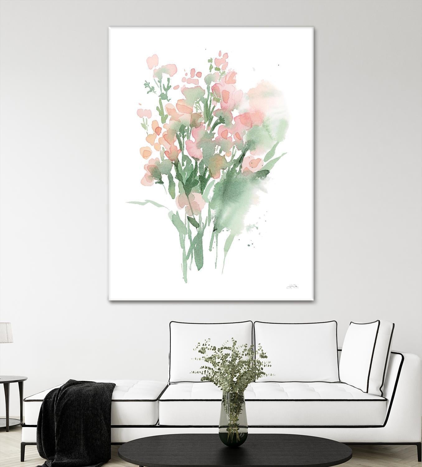 Vibrant Blooms II by Katrina Pete on GIANT ART - abstract abstract