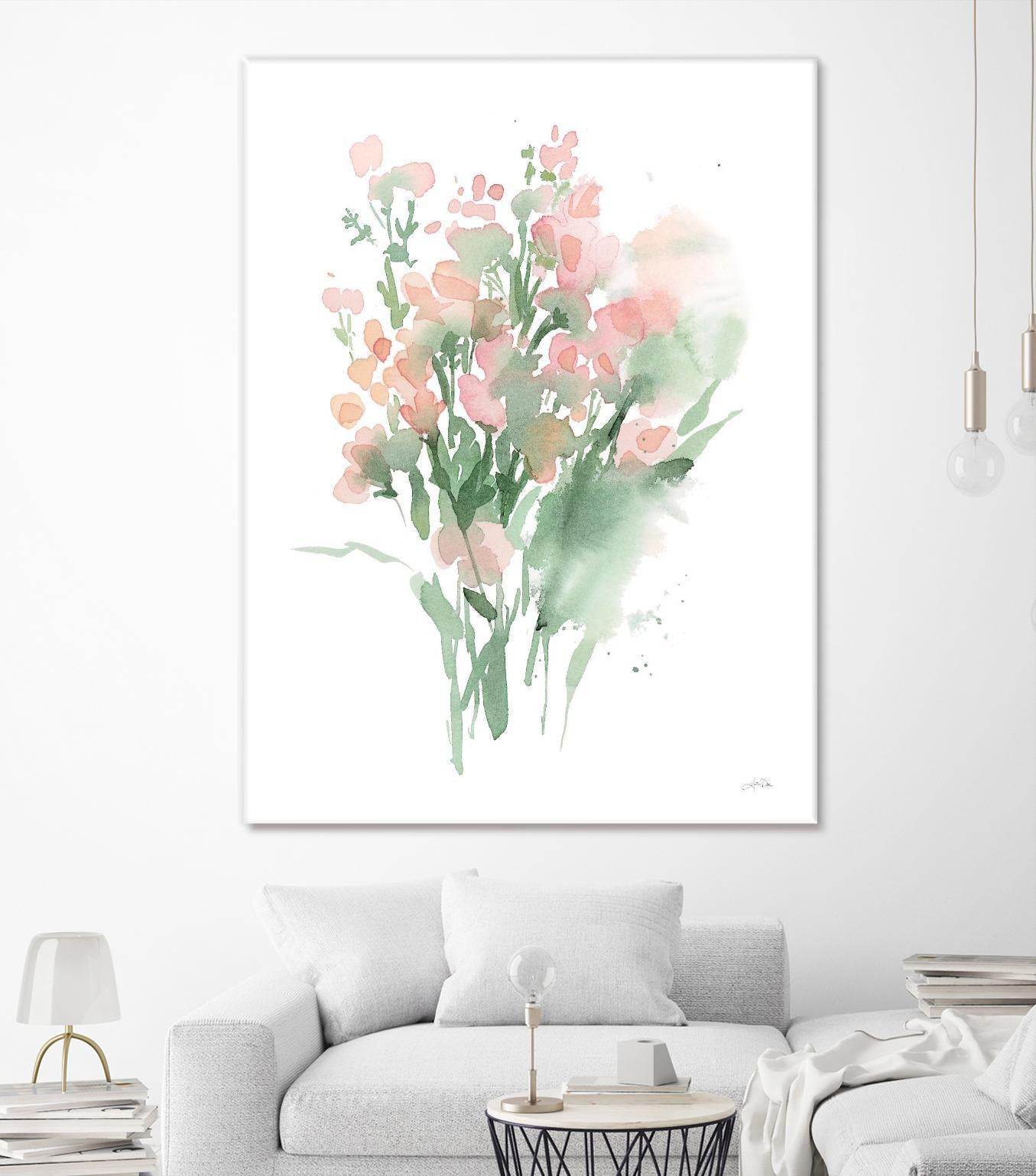 Vibrant Blooms II by Katrina Pete on GIANT ART - abstract abstract