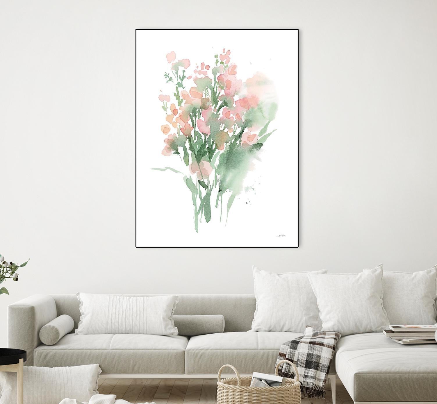 Vibrant Blooms II by Katrina Pete on GIANT ART - abstract abstract