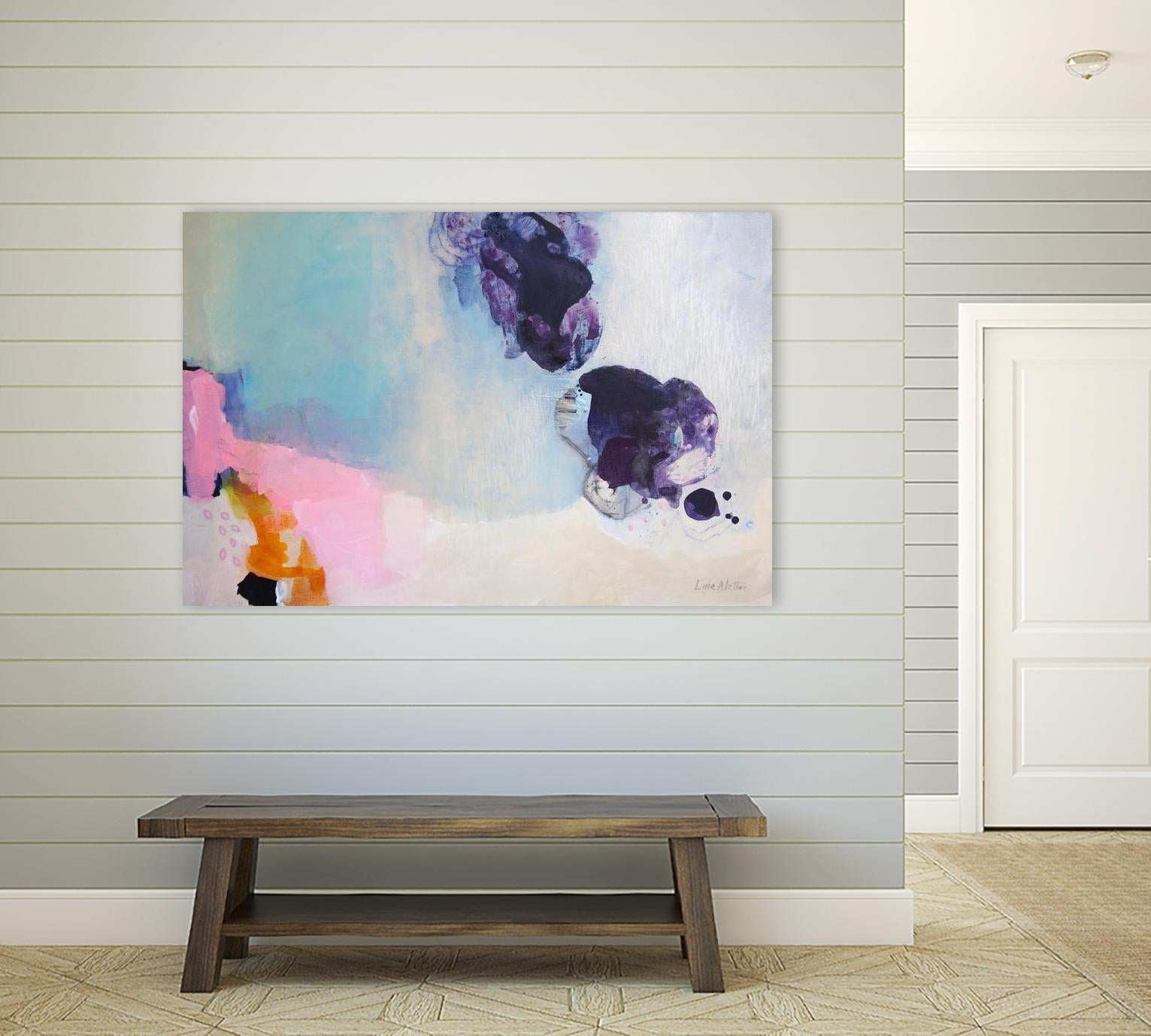 A Pair of Things by Lina Alattar on GIANT ART - multicolor abstracts; contemporary