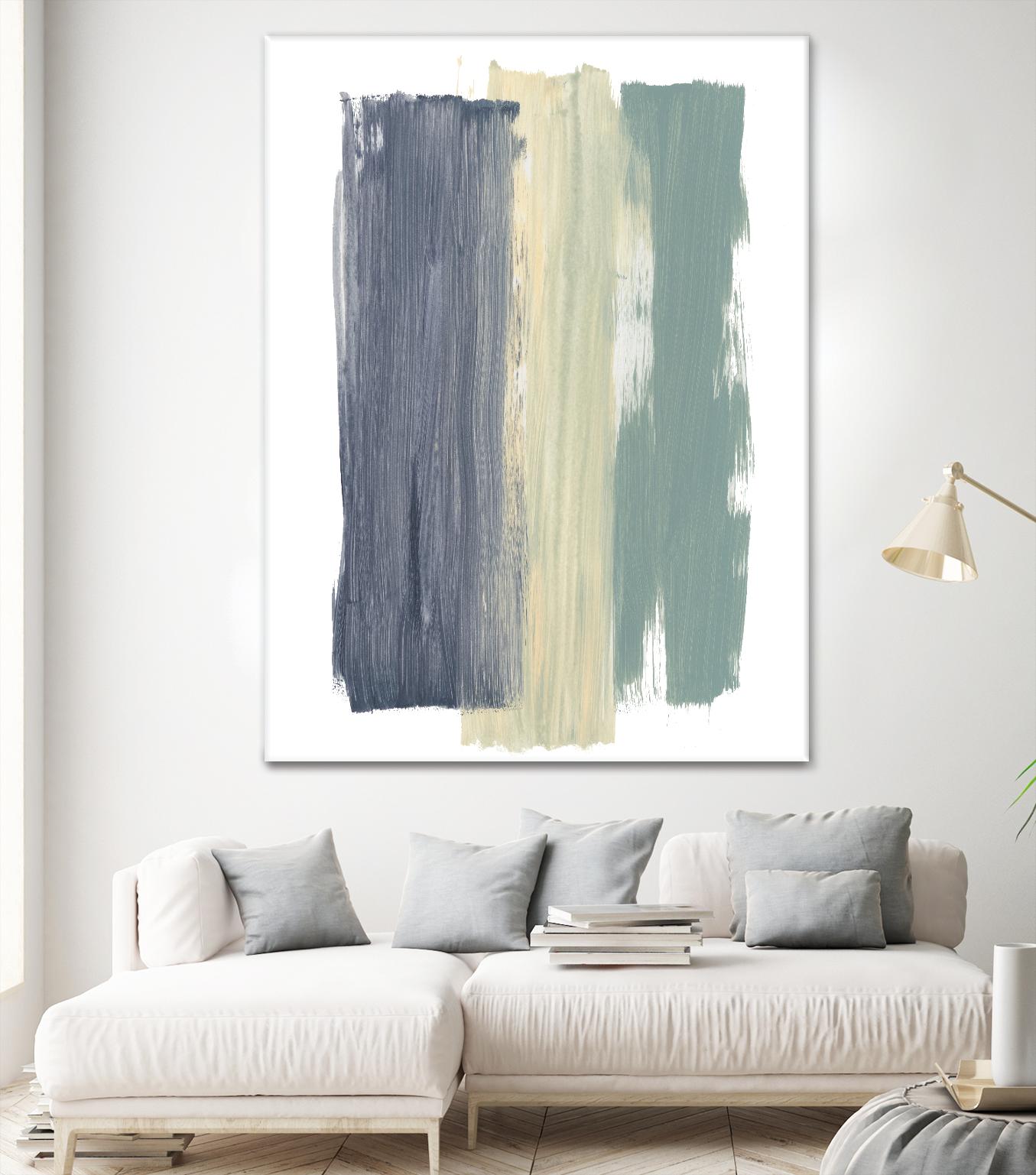 Striped Abstract by Bronwyn Baker on GIANT ART - multi abstracts, contemporary