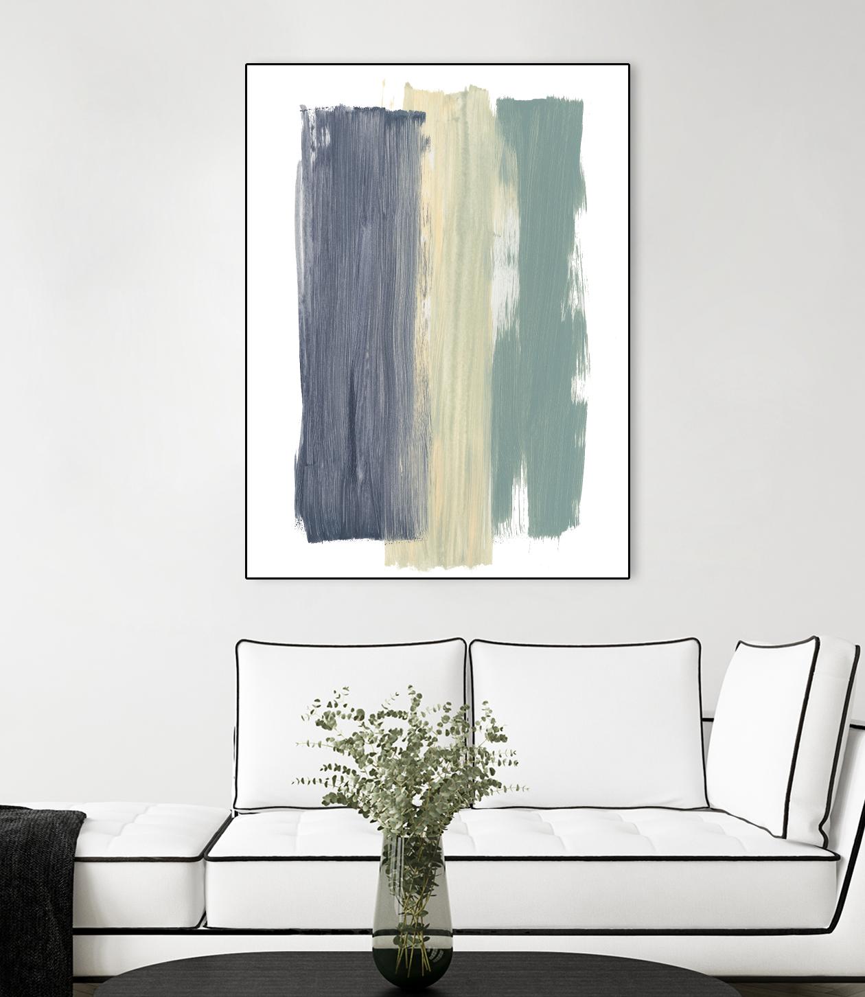 Striped Abstract by Bronwyn Baker on GIANT ART - multi abstracts, contemporary