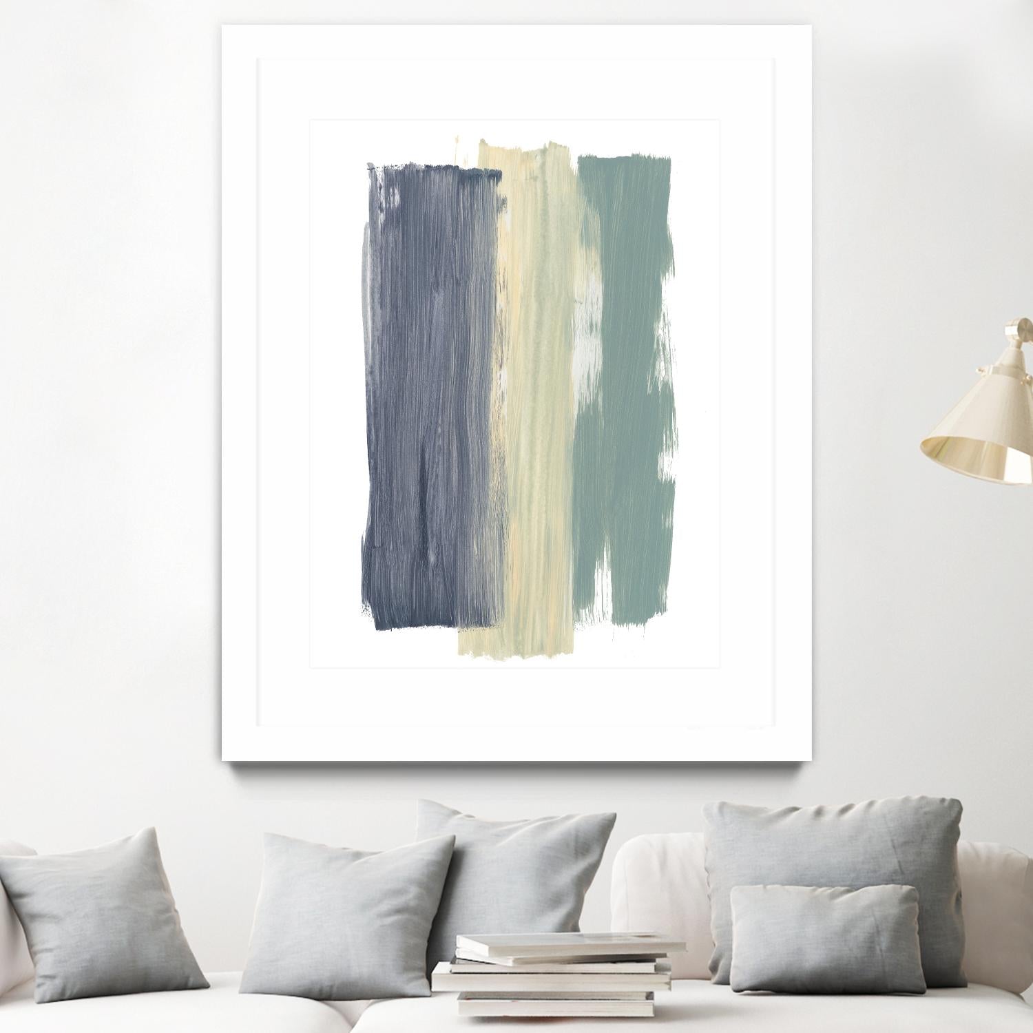 Striped Abstract by Bronwyn Baker on GIANT ART - multi abstracts, contemporary