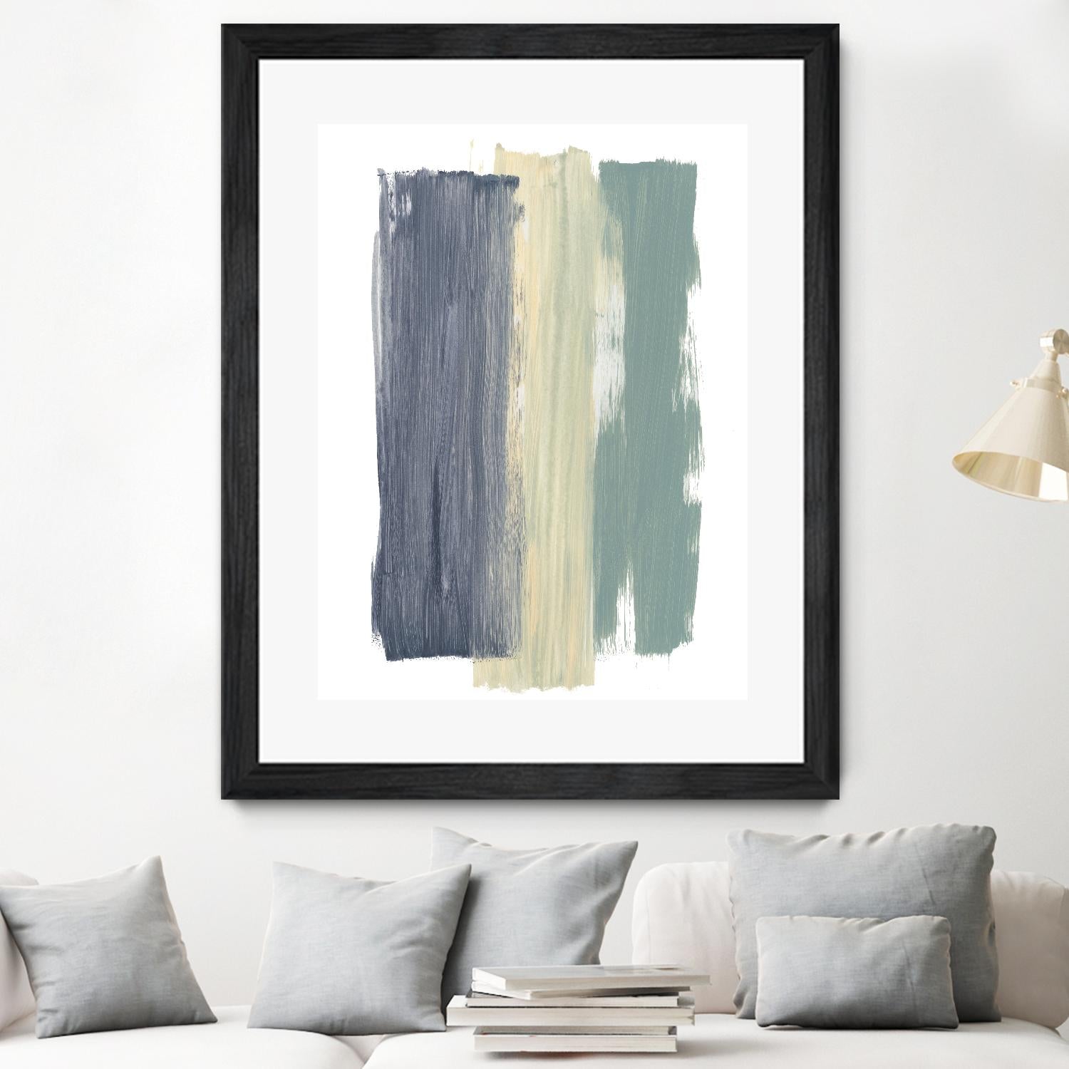 Striped Abstract by Bronwyn Baker on GIANT ART - multi abstracts, contemporary