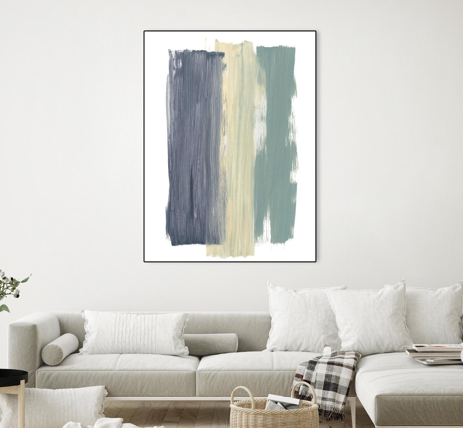 Striped Abstract by Bronwyn Baker on GIANT ART - multi abstracts, contemporary