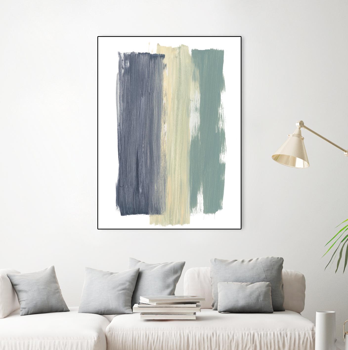Striped Abstract by Bronwyn Baker on GIANT ART - multi abstracts, contemporary