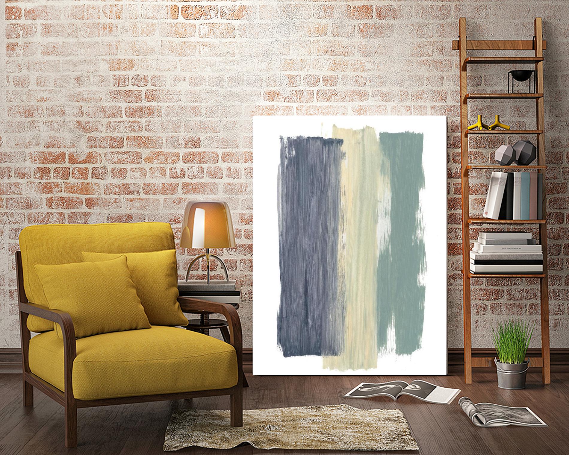 Striped Abstract by Bronwyn Baker on GIANT ART - multi abstracts, contemporary