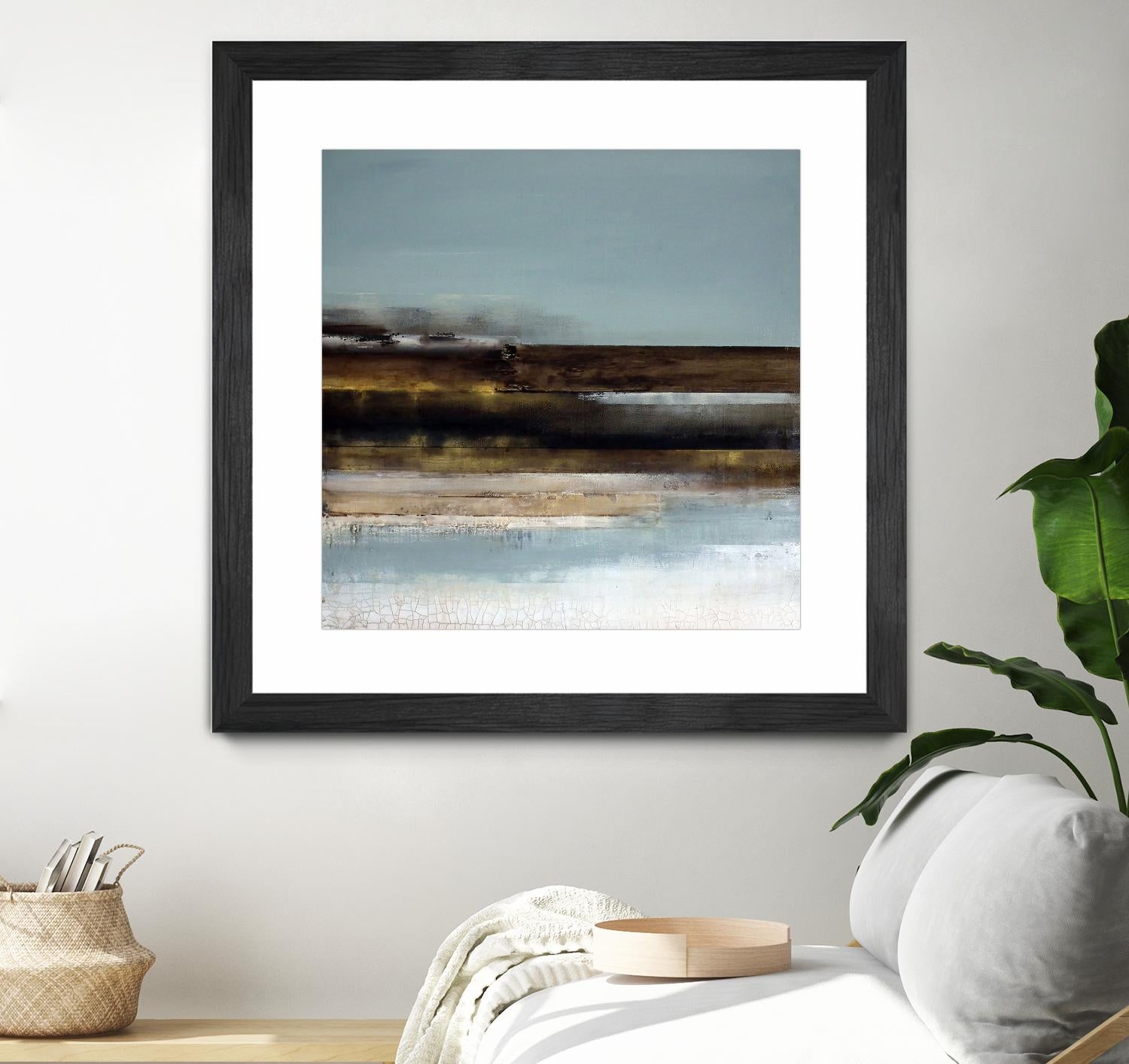 Distant Shore by Susan Cordes on GIANT ART - multi abstracts, contemporary