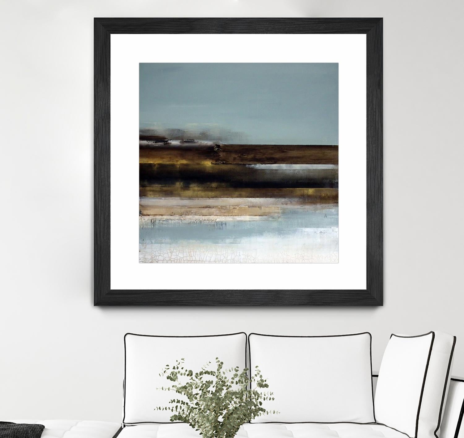 Distant Shore by Susan Cordes on GIANT ART - multi abstracts, contemporary