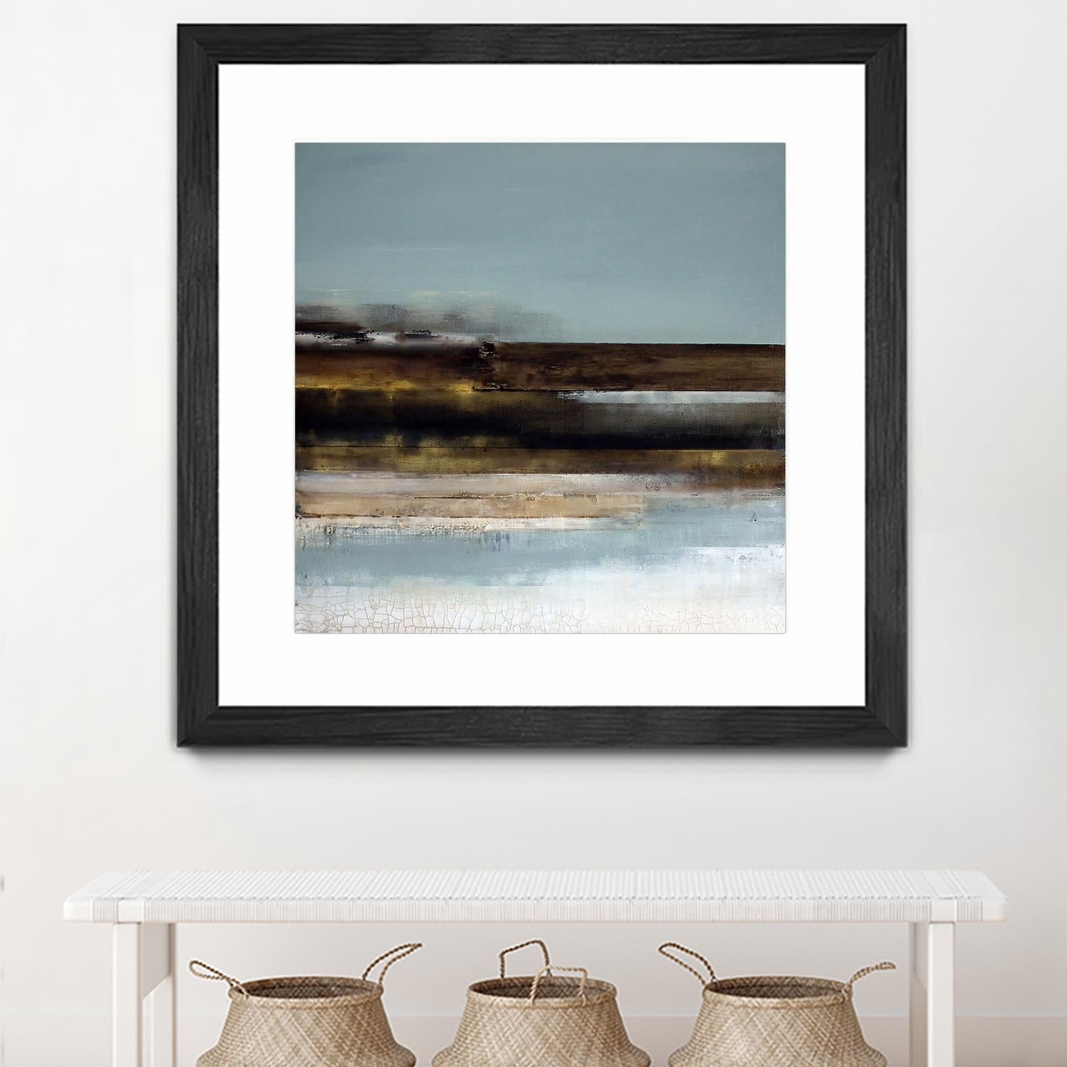 Distant Shore by Susan Cordes on GIANT ART - multi abstracts, contemporary