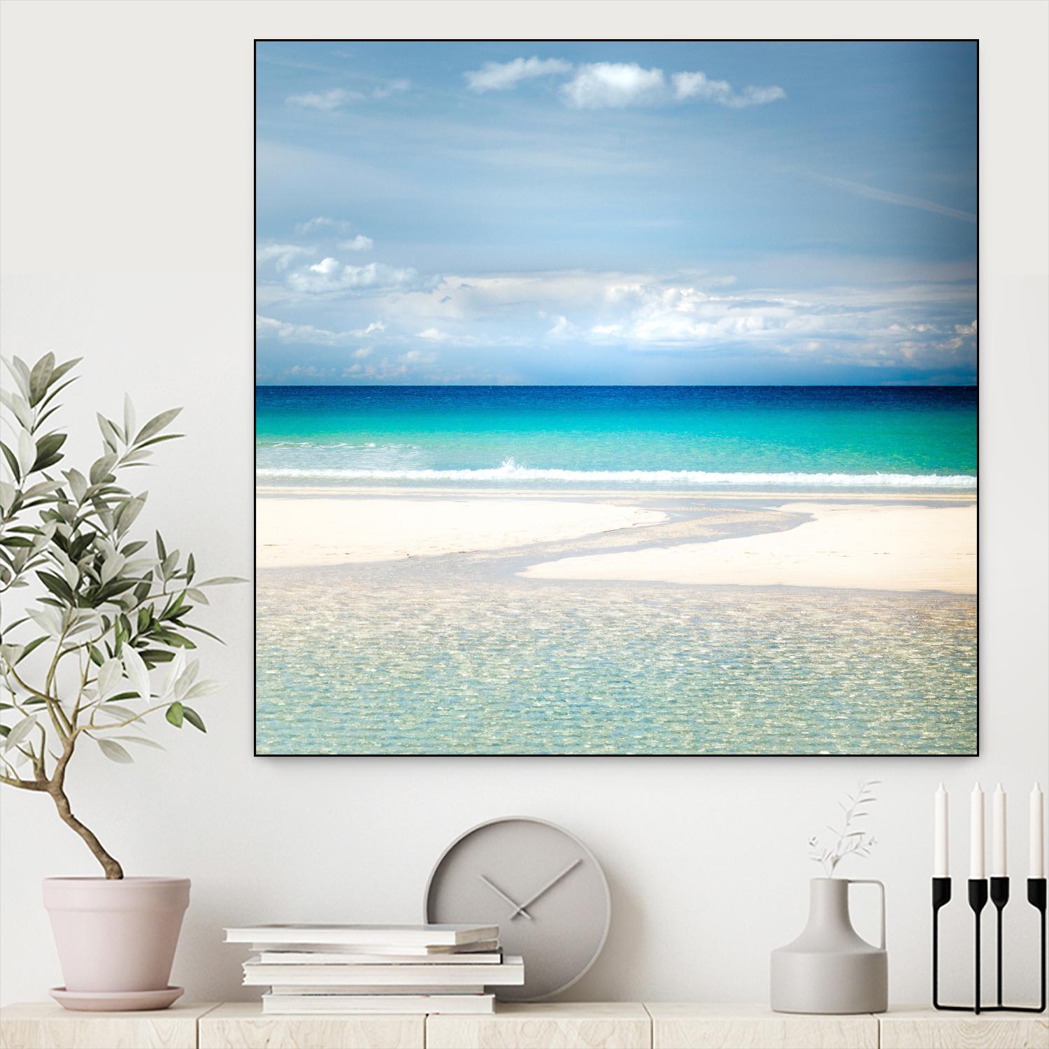 Gentle Kiss of Summer by Lynne Douglas on GIANT ART - multicolor photography; landscapes; coastal