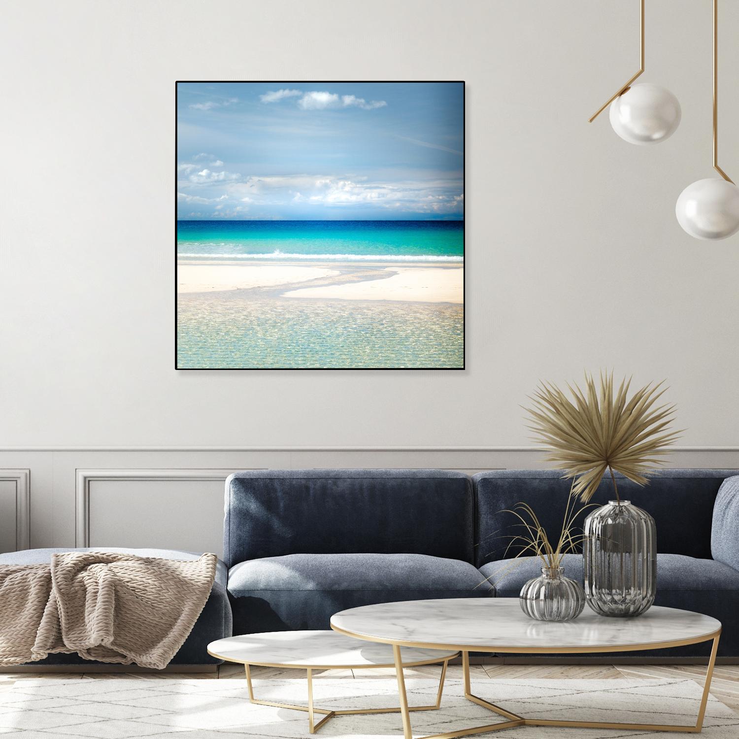 Gentle Kiss of Summer by Lynne Douglas on GIANT ART - multicolor photography; landscapes; coastal