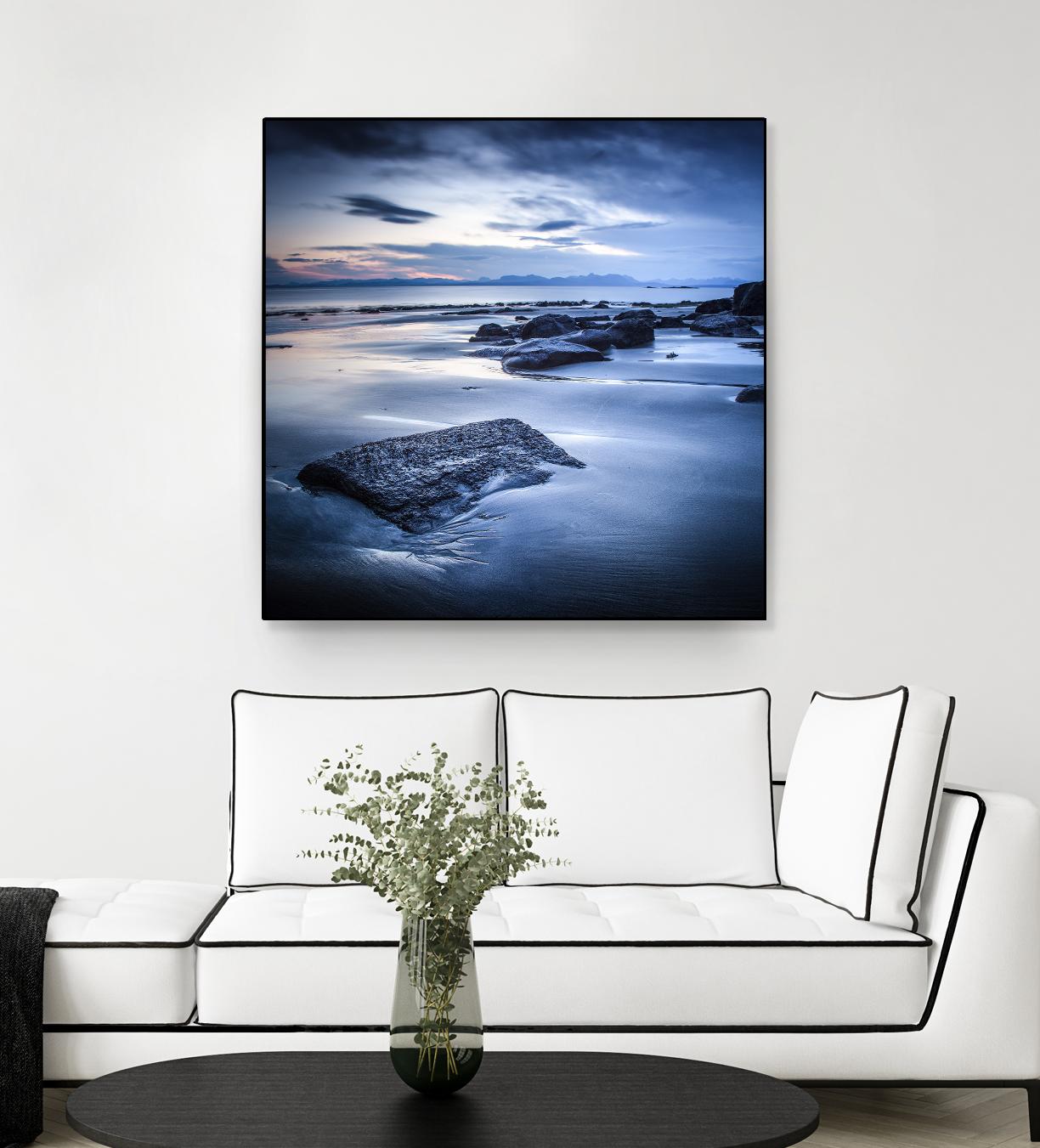 Staffen Bay, Looking East by Lynne Douglas on GIANT ART - multicolor photography; landscapes; coastal