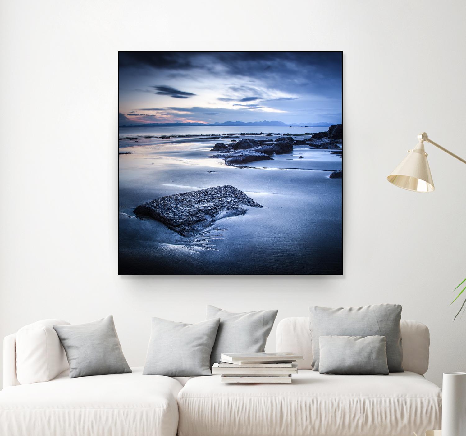 Staffen Bay, Looking East by Lynne Douglas on GIANT ART - multicolor photography; landscapes; coastal