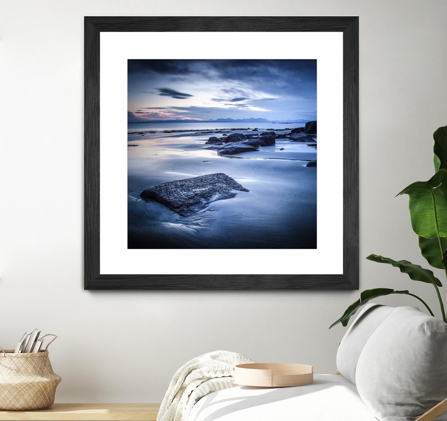 Staffen Bay, Looking East by Lynne Douglas on GIANT ART - multicolor photography; landscapes; coastal