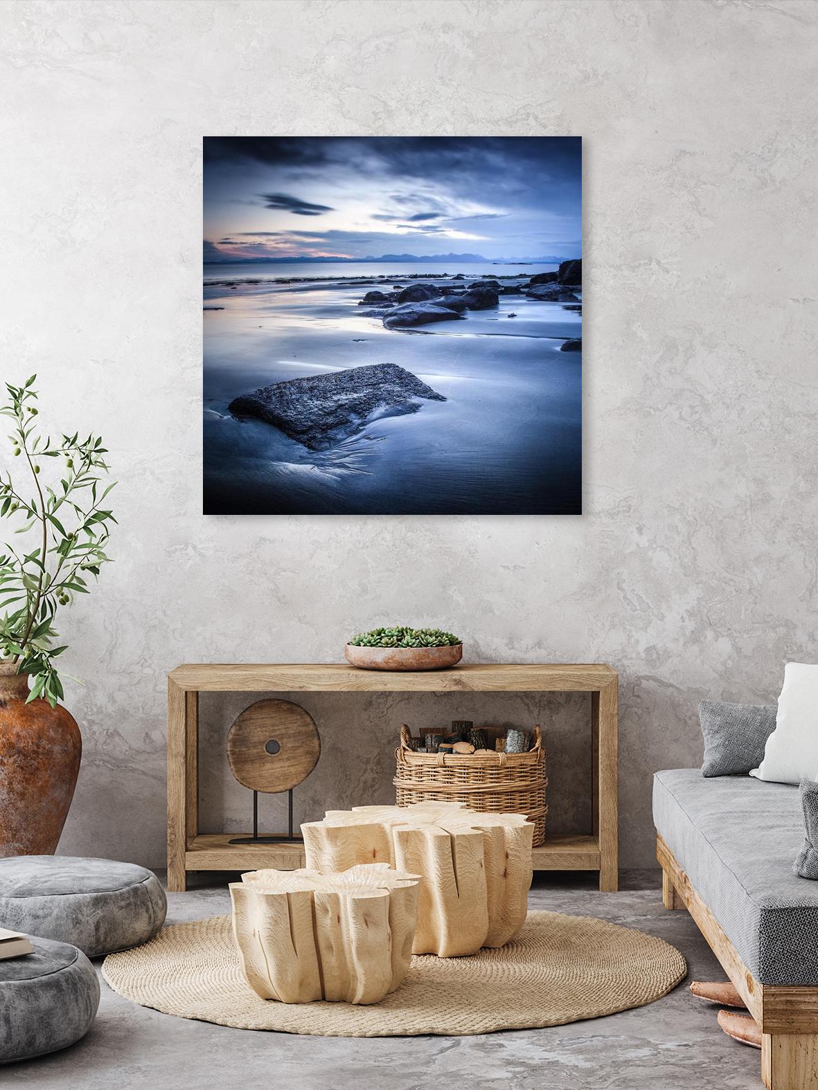 Staffen Bay, Looking East by Lynne Douglas on GIANT ART - multicolor photography; landscapes; coastal