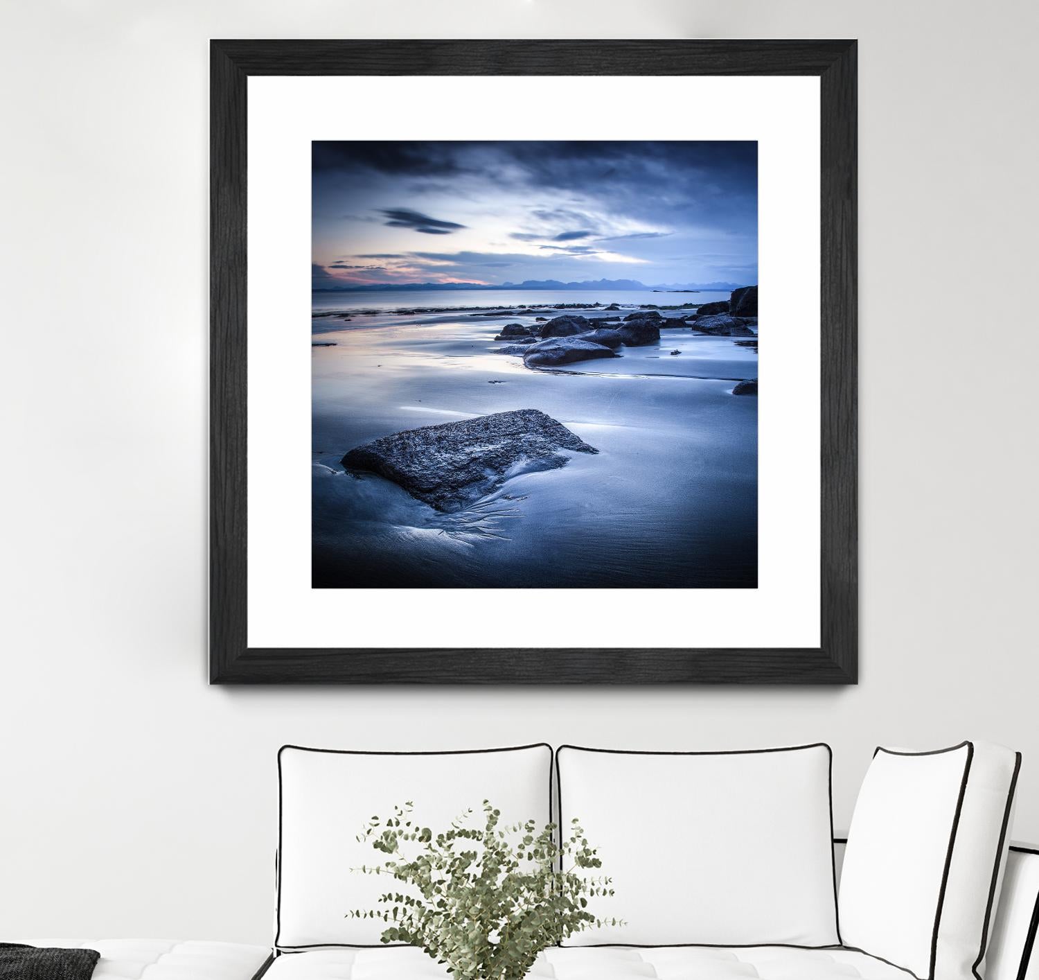 Staffen Bay, Looking East by Lynne Douglas on GIANT ART - multicolor photography; landscapes; coastal