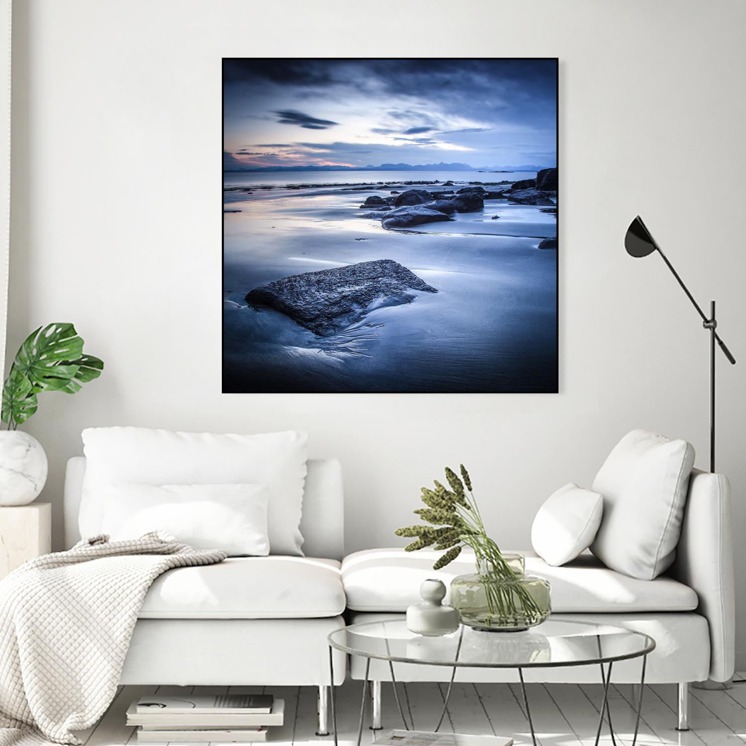 Staffen Bay, Looking East by Lynne Douglas on GIANT ART - multicolor photography; landscapes; coastal