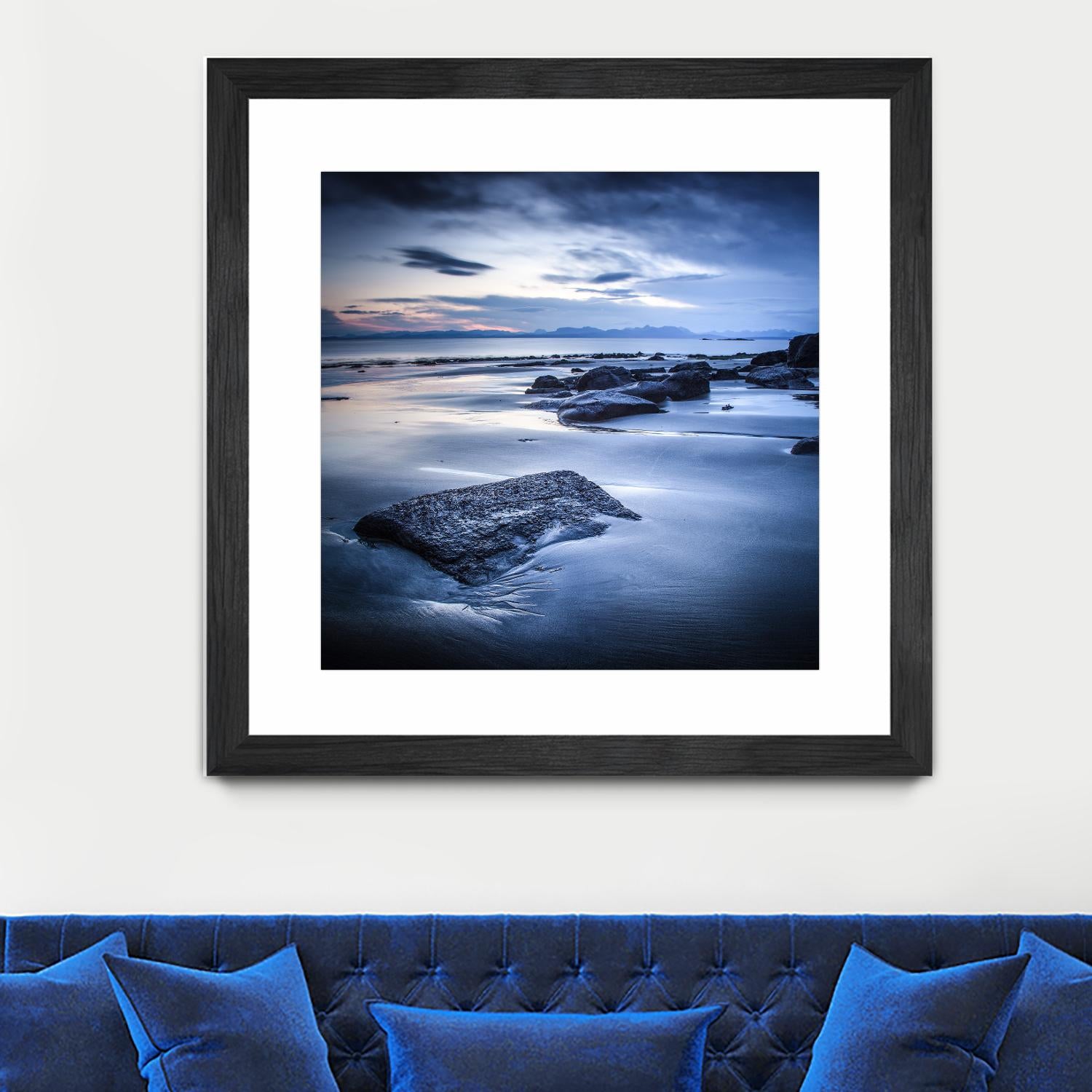 Staffen Bay, Looking East by Lynne Douglas on GIANT ART - multicolor photography; landscapes; coastal