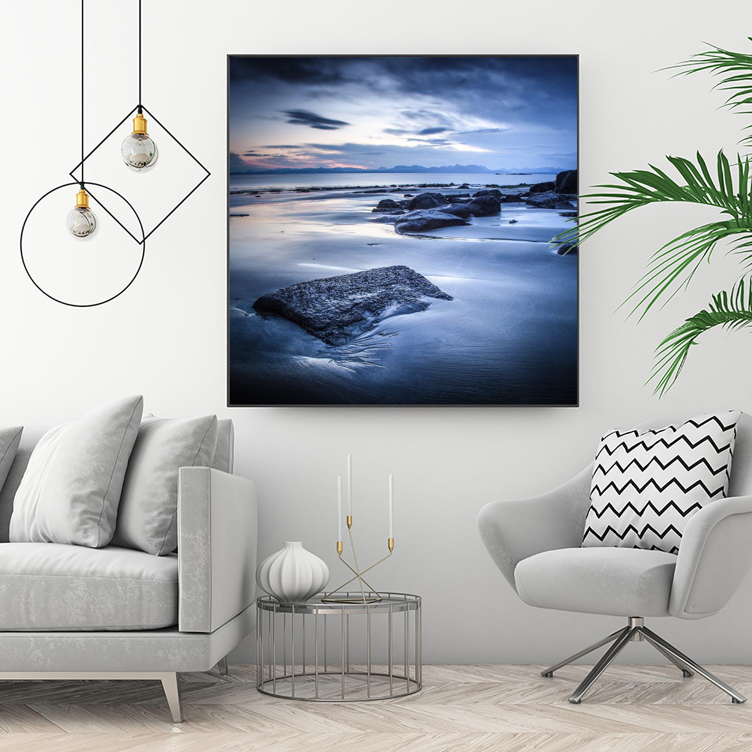 Staffen Bay, Looking East by Lynne Douglas on GIANT ART - multicolor photography; landscapes; coastal