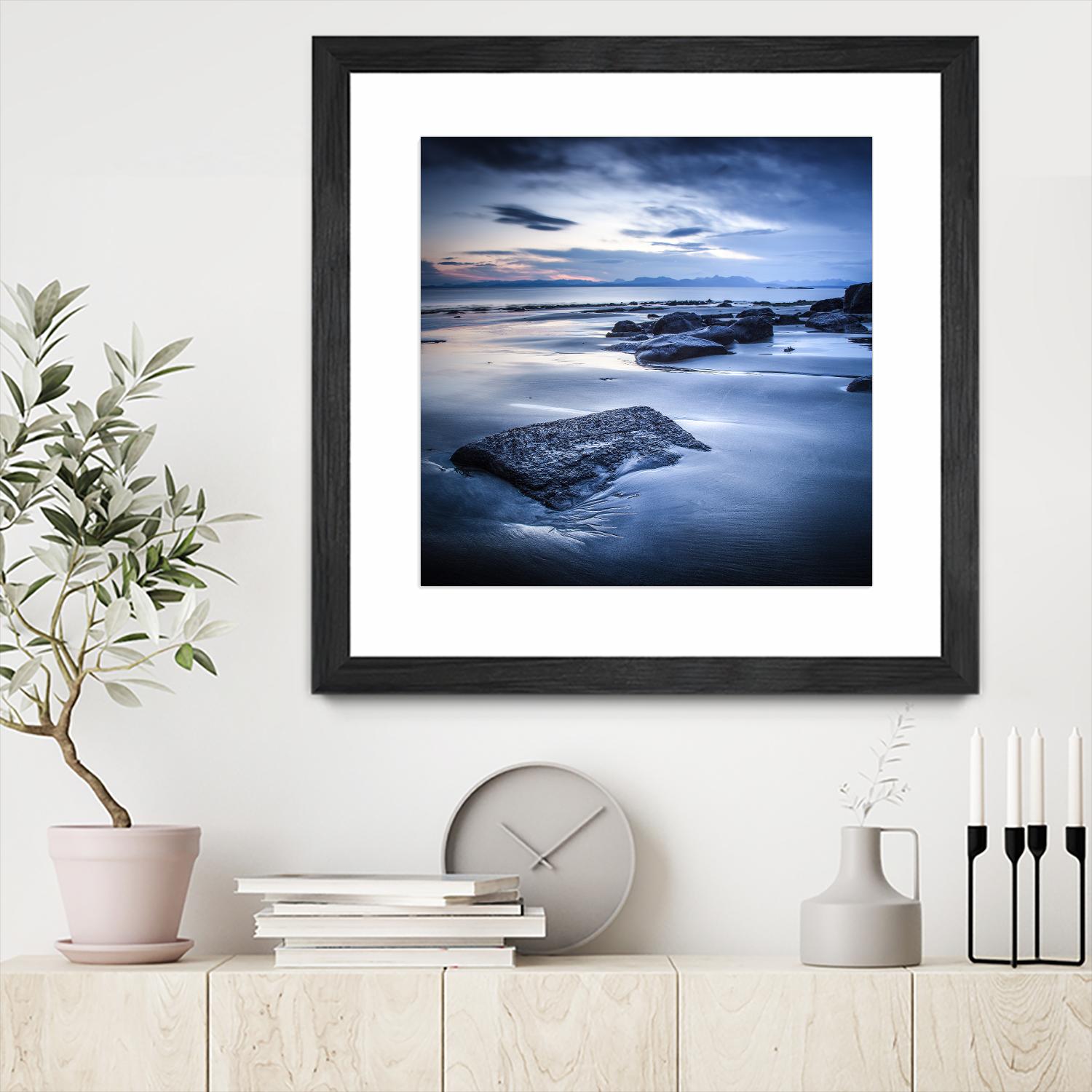 Staffen Bay, Looking East by Lynne Douglas on GIANT ART - multicolor photography; landscapes; coastal